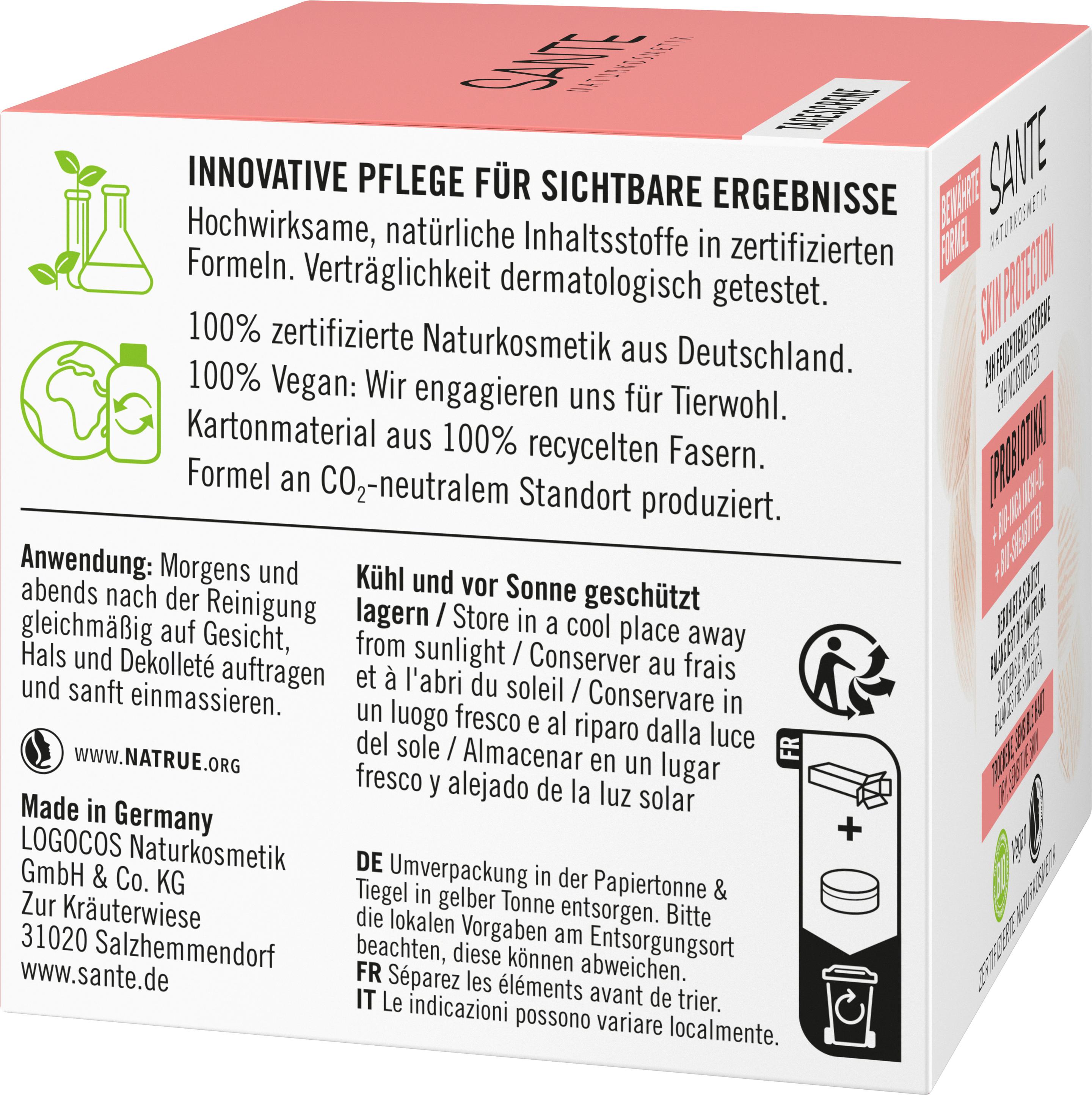 Produktbild SANTE Skin Protection Feuchtigkeitscreme 3 von 5