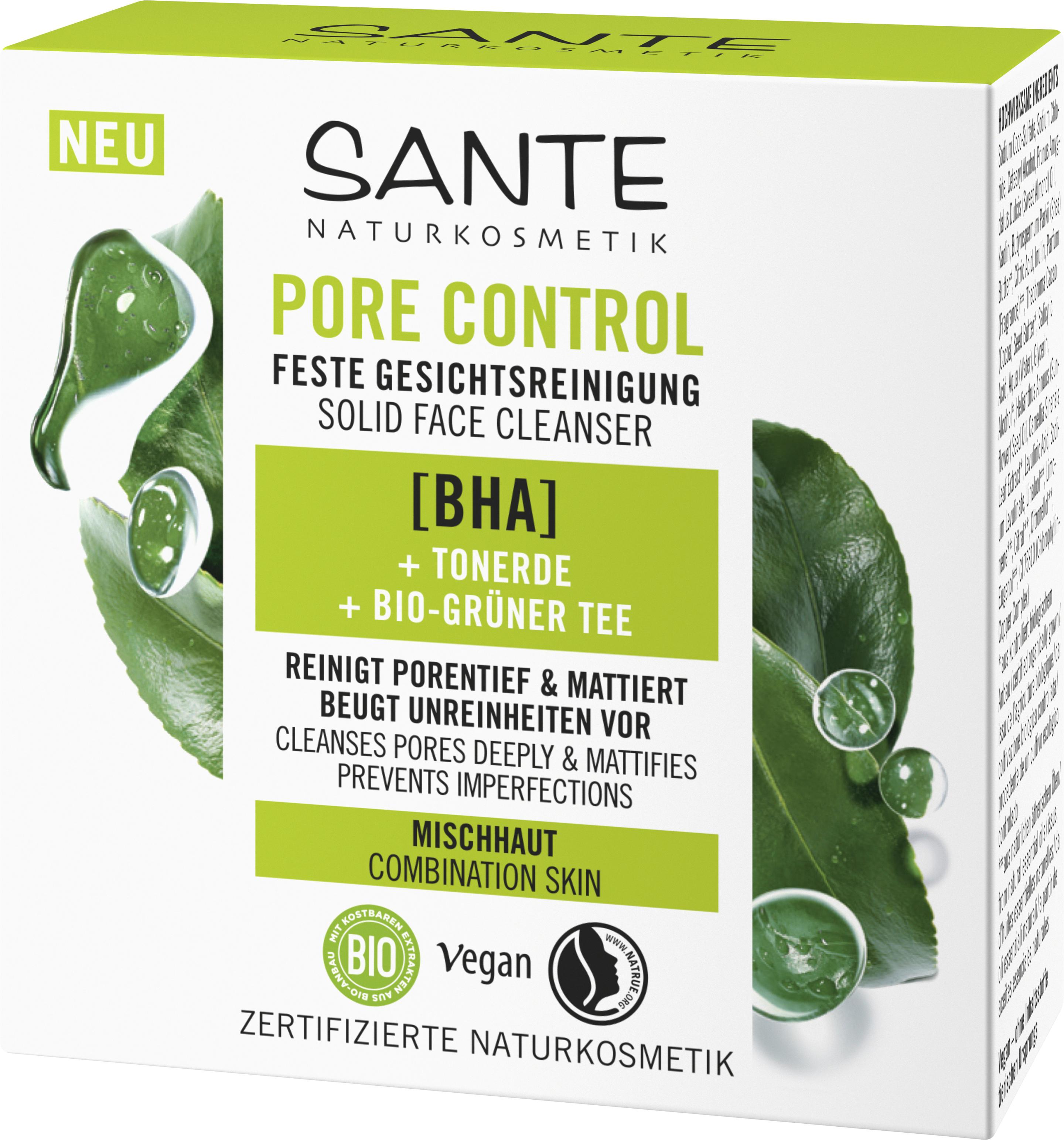 SANTE Pore Control Gesichtsreinigung Fest