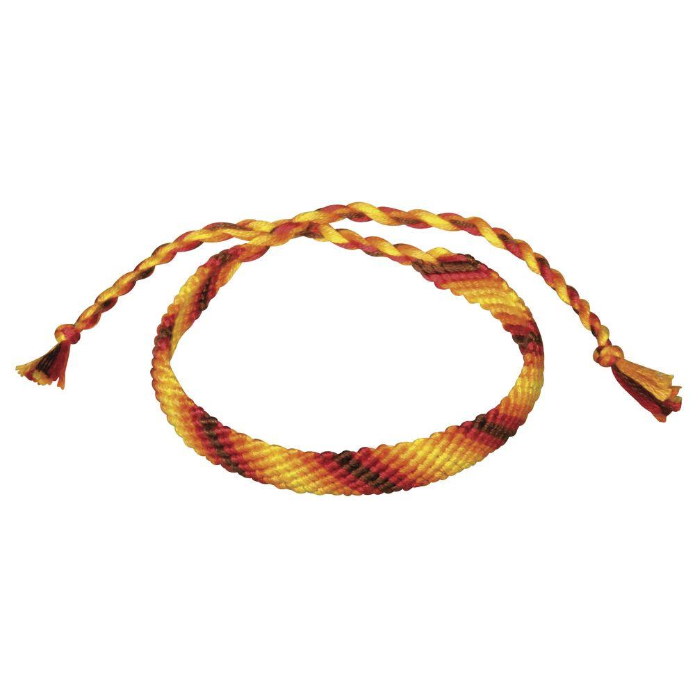 Produktbild rayher Baumwoll- Garn Stitch&Knot, orange 5 Farben je 10m, SB-Btl 50m 2 von 3