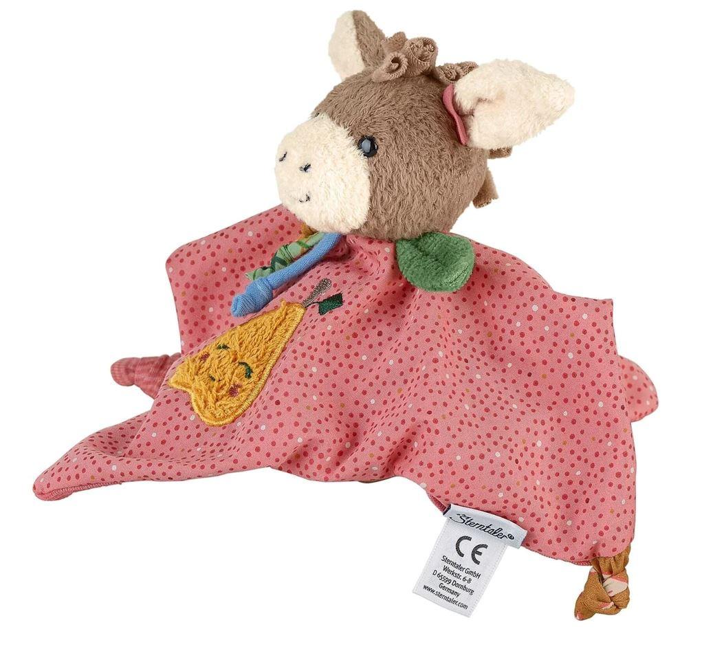 Produktbild Sterntaler - Schmusetuch Esel Emmily in Hellrot, 20 cm 3 von 3
