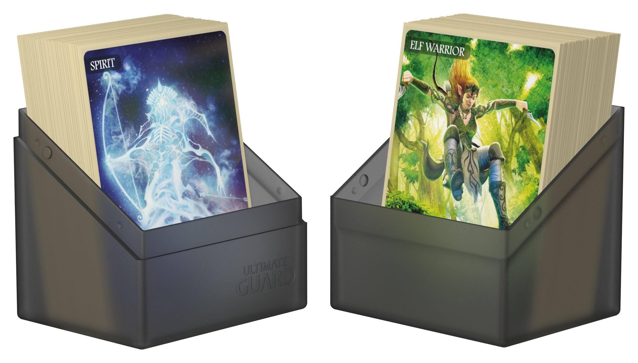 Produktbild Ultimate Guard Boulder Deck Case 80+ Standardgröße Onyx, Kartenboxen Ultimate Guard 7 von 8
