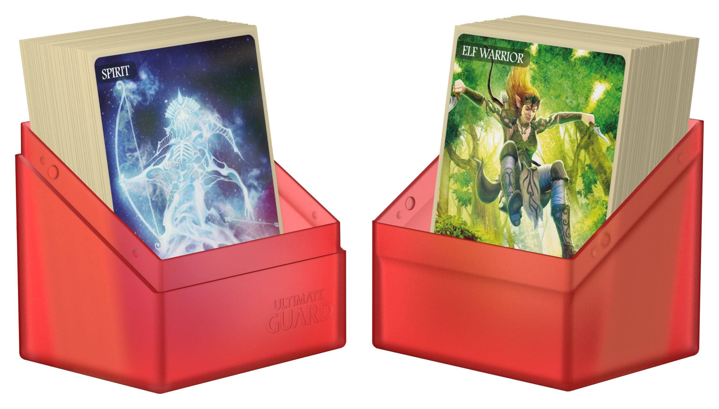 Produktbild Ultimate Guard Boulder Deck Case 80+ Standardgröße Ruby, Kartenboxen Ultimate Guard 4 von 8