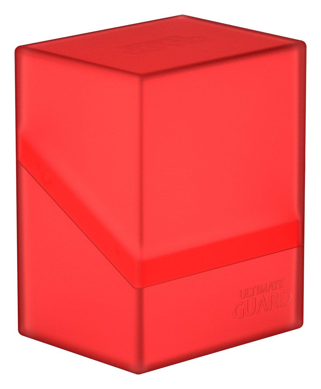 Ultimate Guard Boulder Deck Case 80+ Standardgröße Ruby, Kartenboxen Ultimate Guard