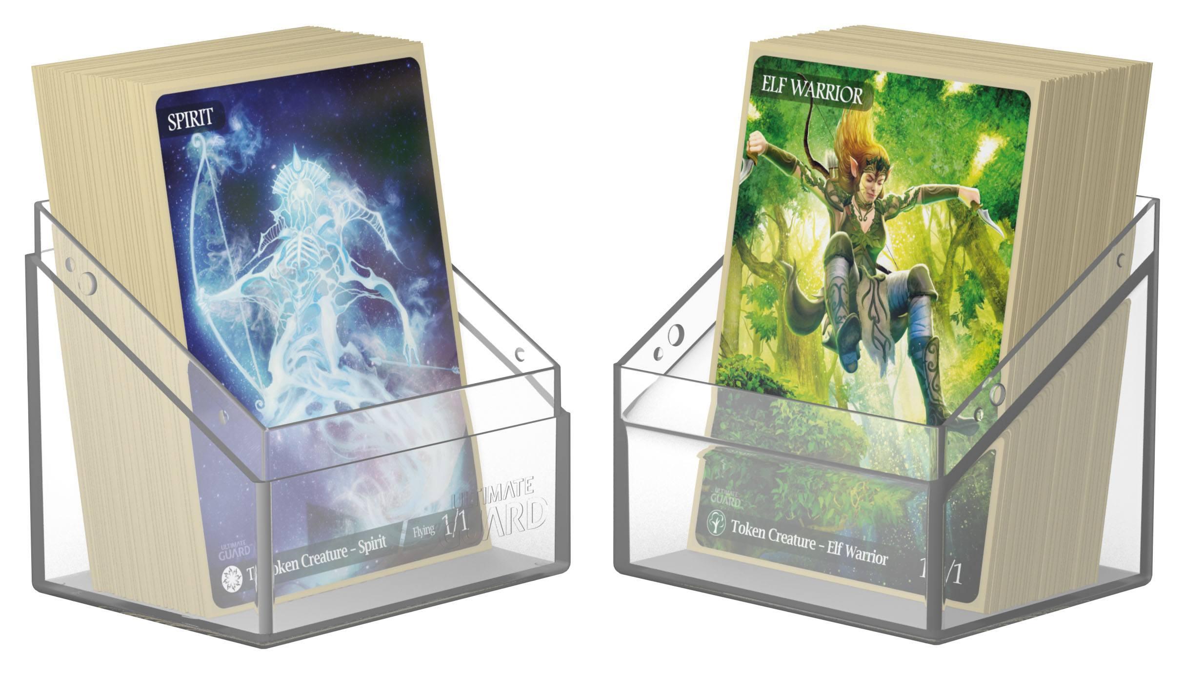 Produktbild Ultimate Guard Boulder Deck Case 80+ Standardgröße Transparent, Kartenboxen Ultimate Guard 6 von 8