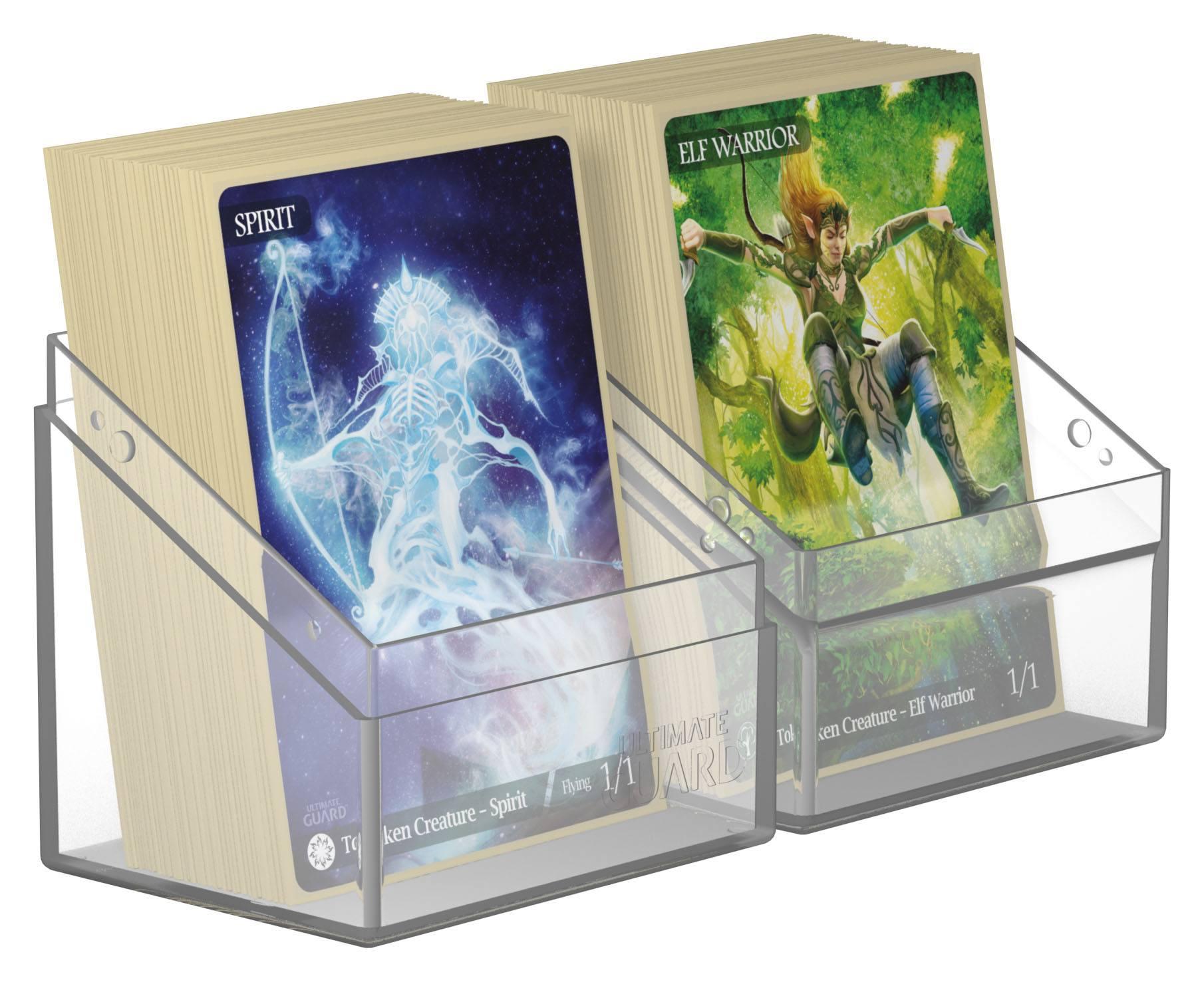 Produktbild Ultimate Guard Boulder Deck Case 80+ Standardgröße Transparent, Kartenboxen Ultimate Guard 7 von 8