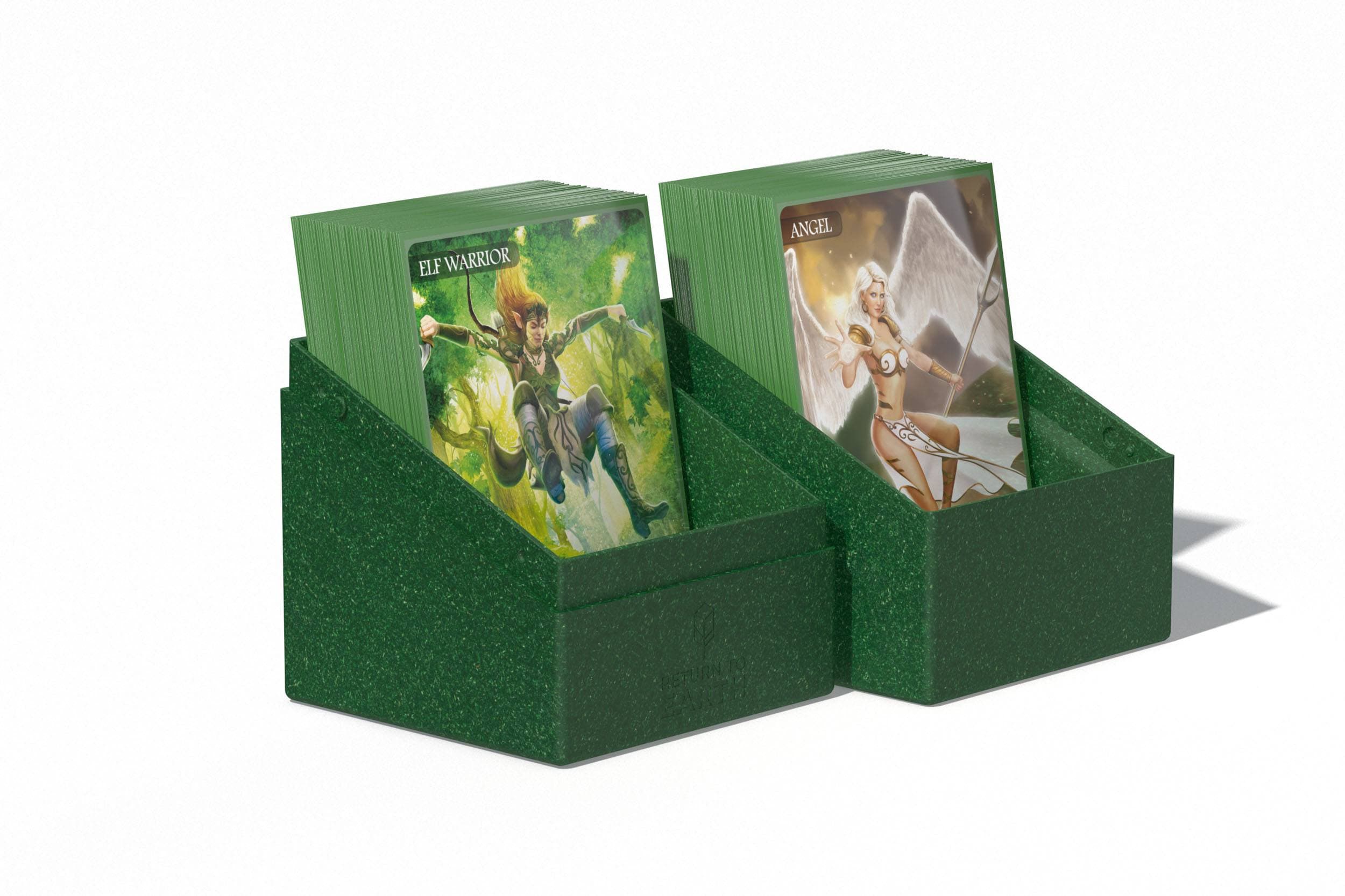 Produktbild Ultimate Guard Return To Earth Boulder Deck Case 100+ Standardgröße Grün 12 von 12