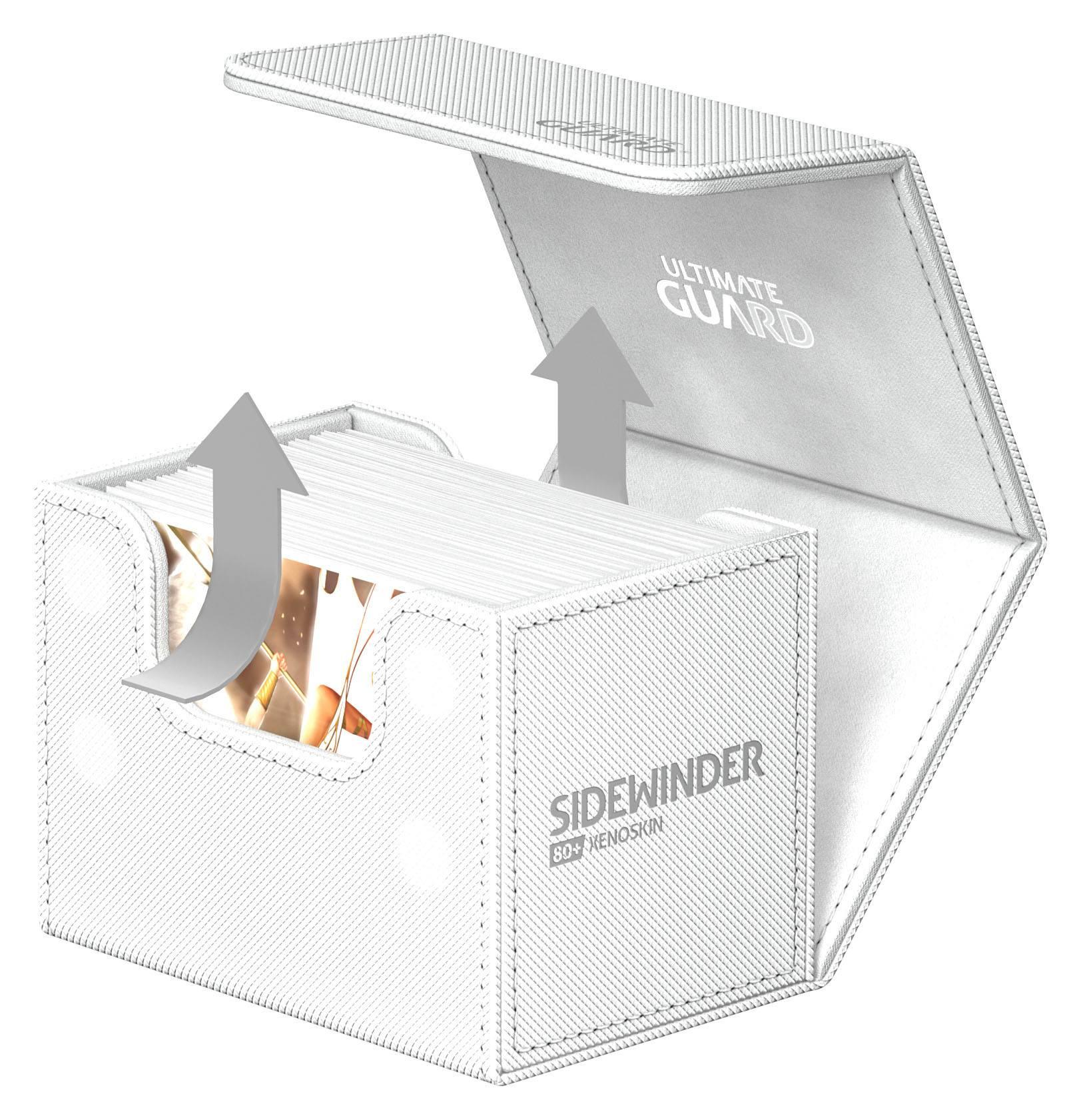 Produktbild Ultimate Guard Sidewinder 80+ XenoSkin Monocolor Weiß 6 von 7