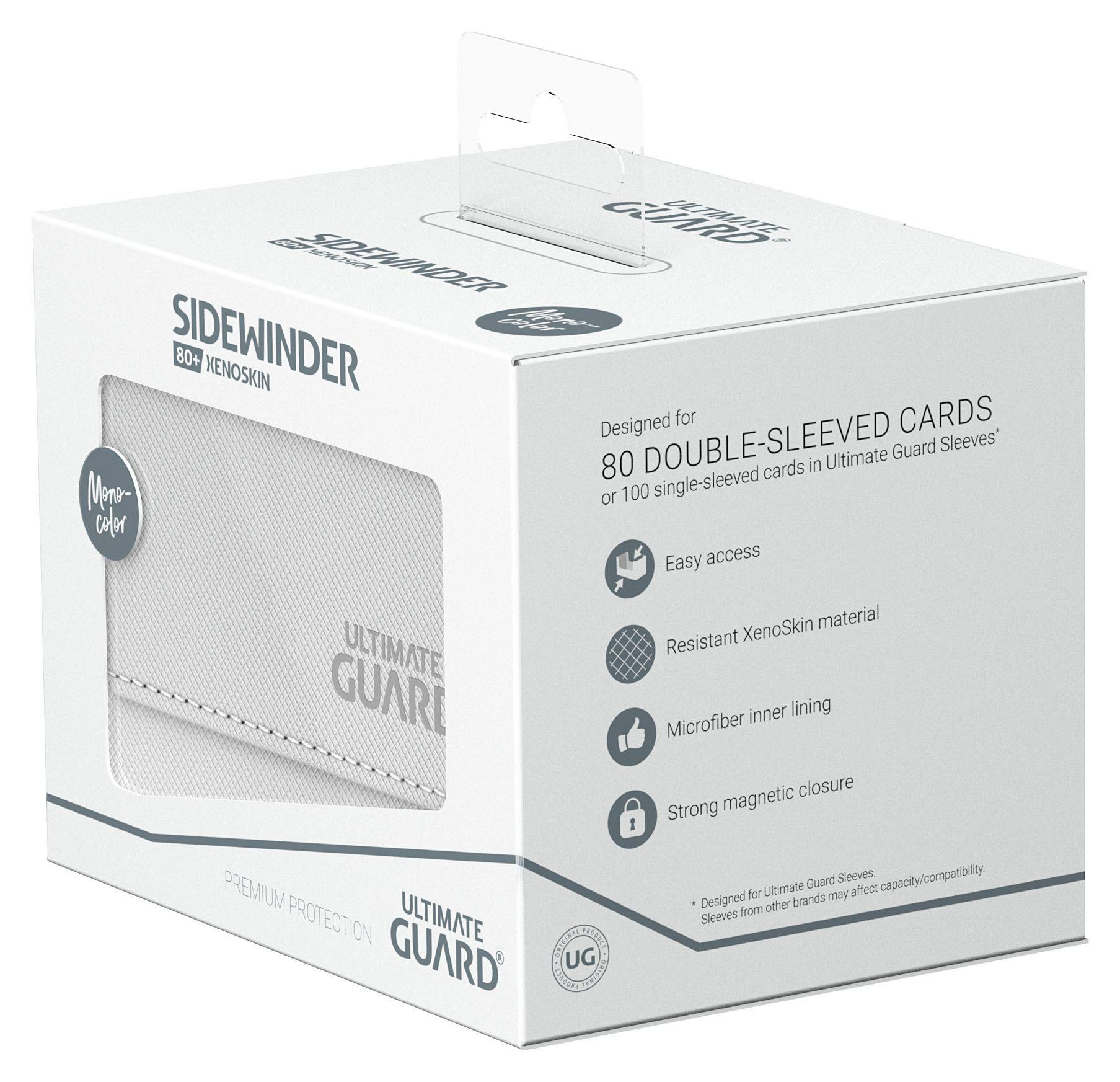 Produktbild Ultimate Guard Sidewinder 80+ XenoSkin Monocolor Weiß 4 von 7