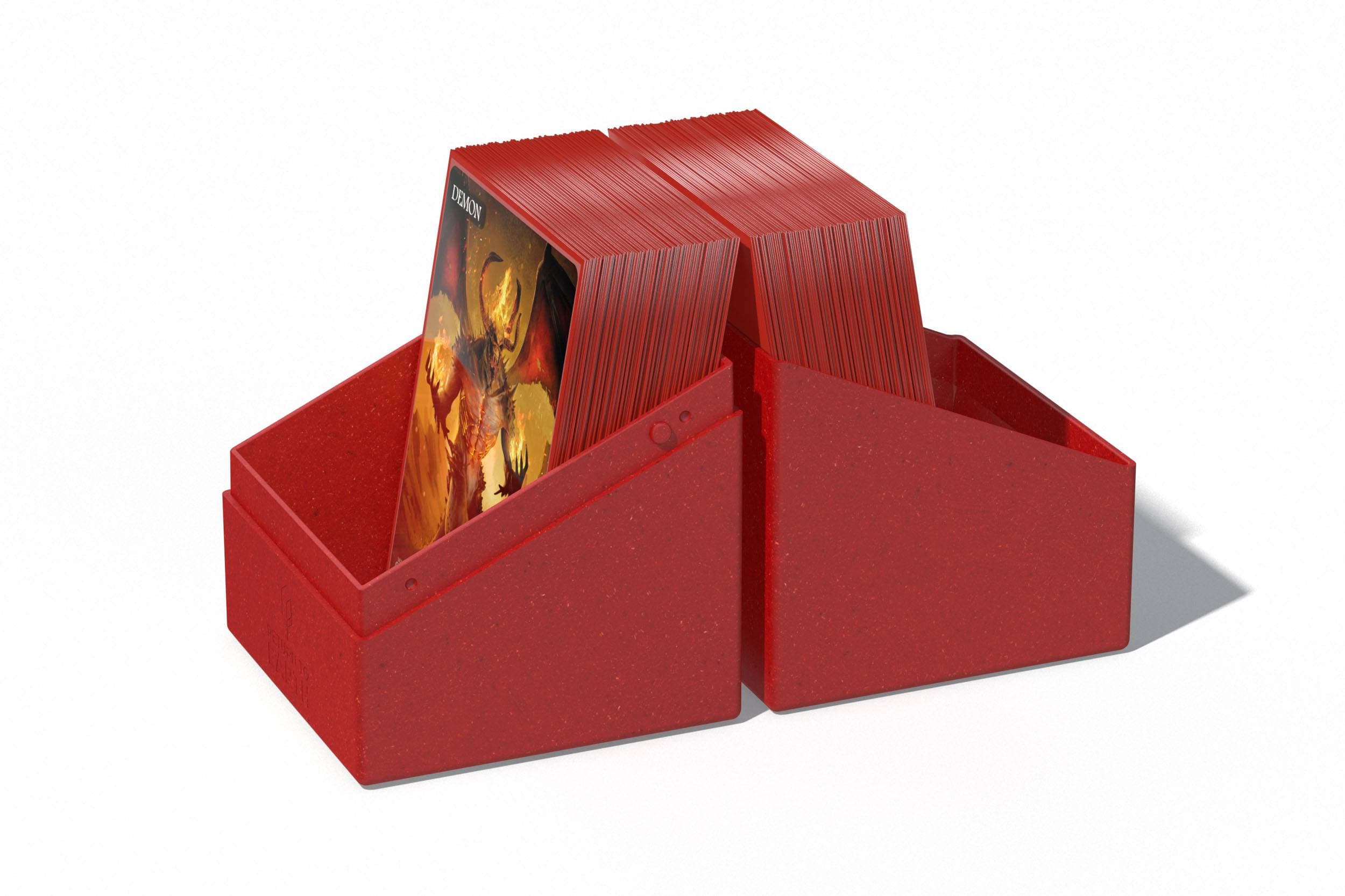 Produktbild Ultimate Guard Return To Earth Boulder Deck Case 100+ Standardgröße Rot 12 von 12