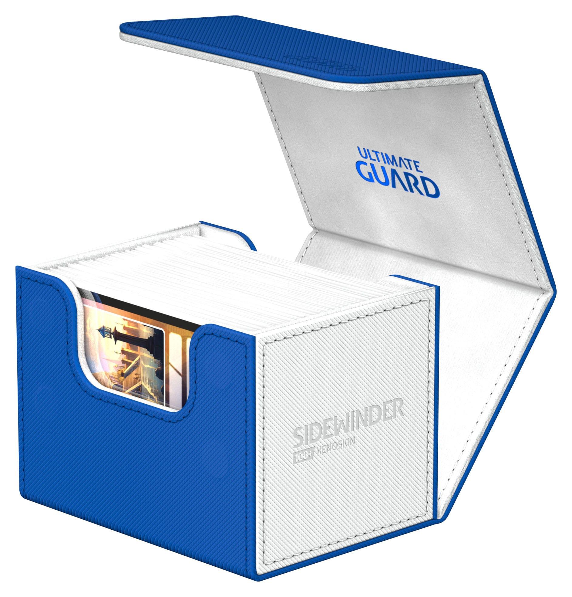 Produktbild Ultimate Guard Sidewinder 100+ XenoSkin SYNERGY Blau/Weiß 6 von 7