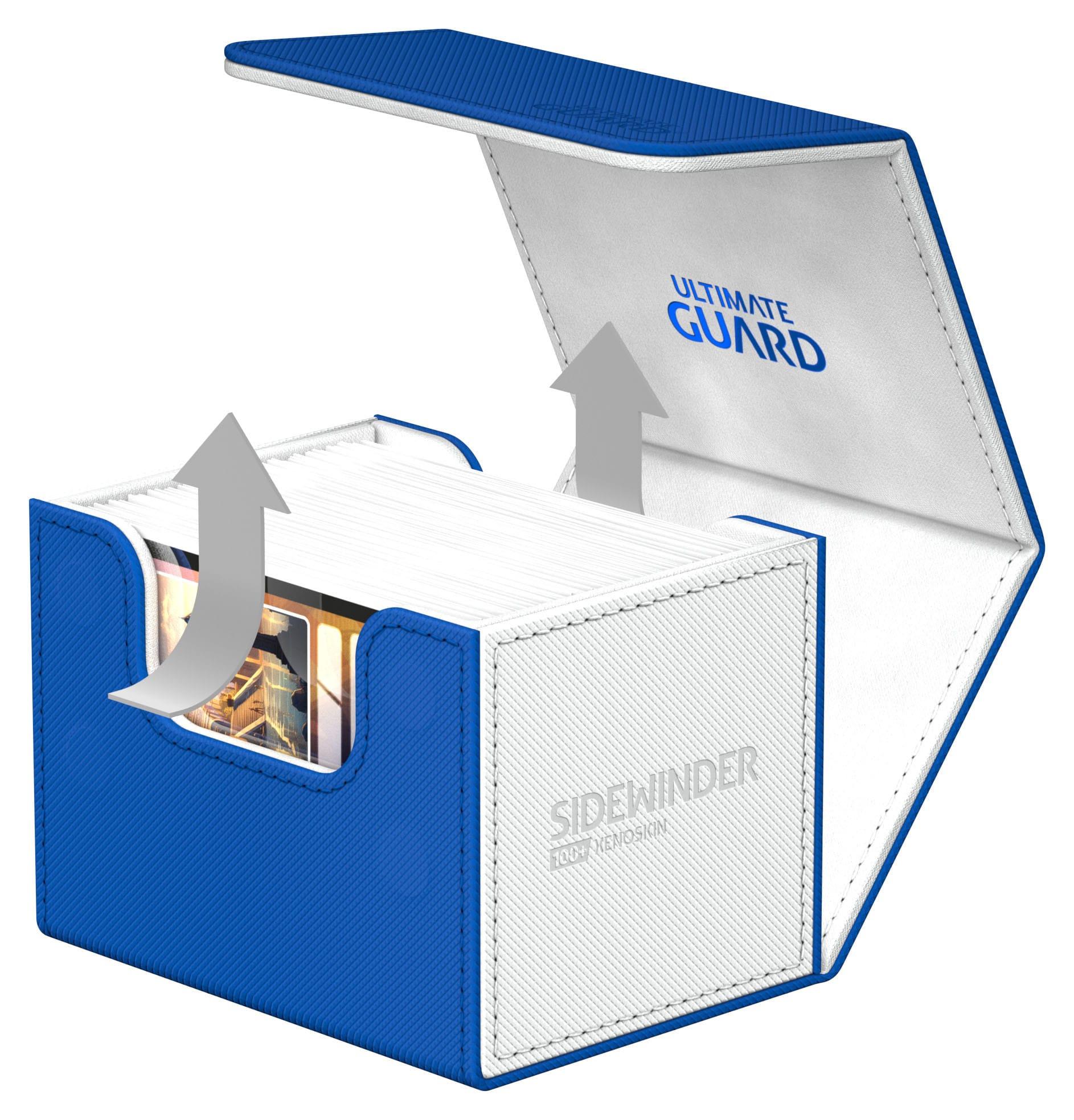 Produktbild Ultimate Guard Sidewinder 100+ XenoSkin SYNERGY Blau/Weiß 5 von 7