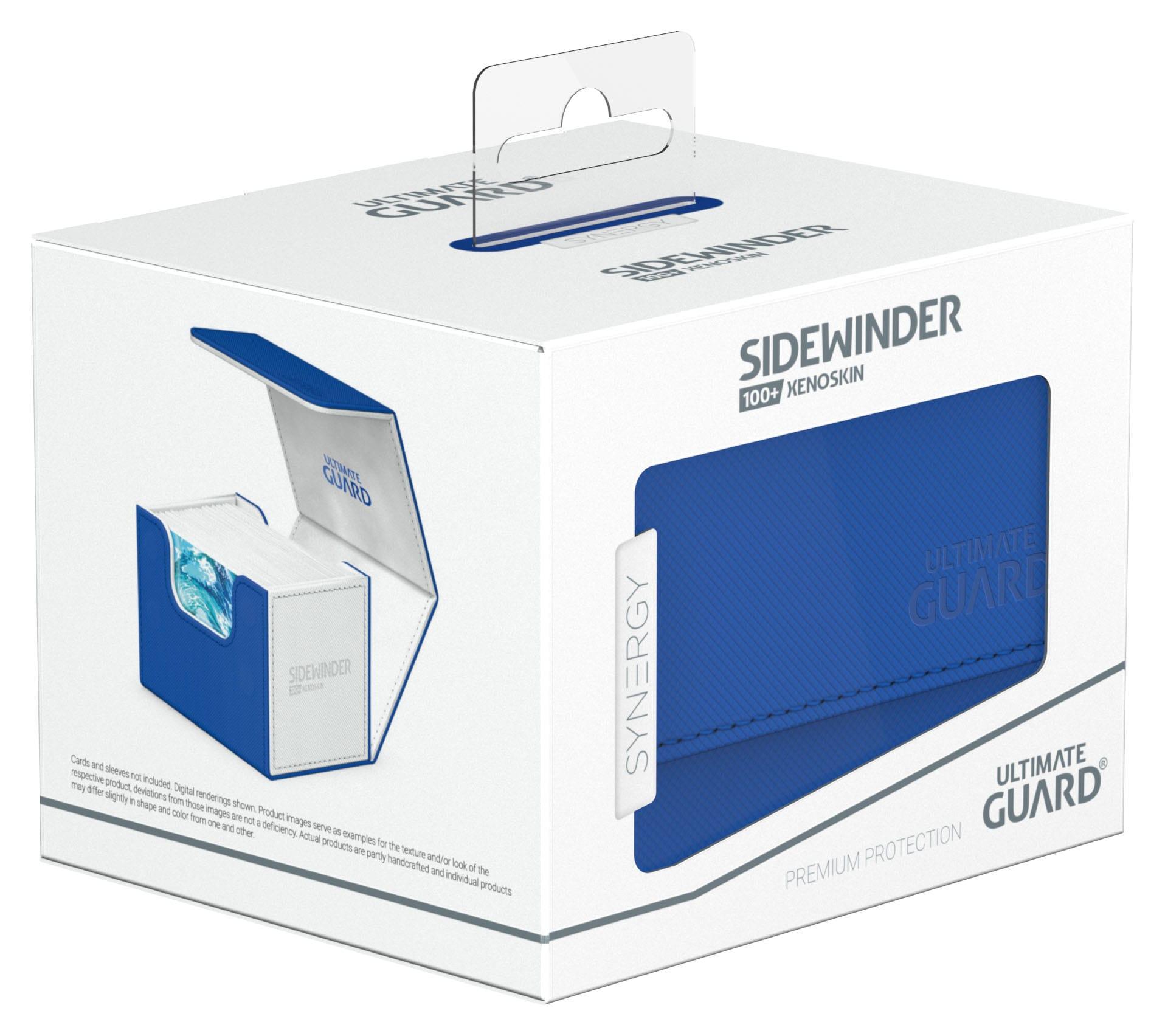 Produktbild Ultimate Guard Sidewinder 100+ XenoSkin SYNERGY Blau/Weiß 4 von 7