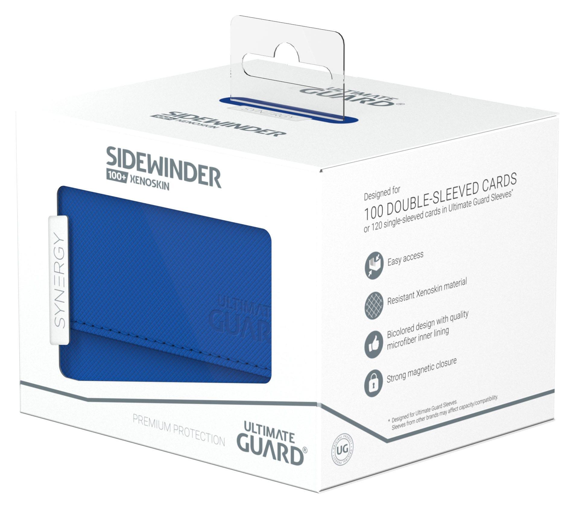 Produktbild Ultimate Guard Sidewinder 100+ XenoSkin SYNERGY Blau/Weiß 3 von 7