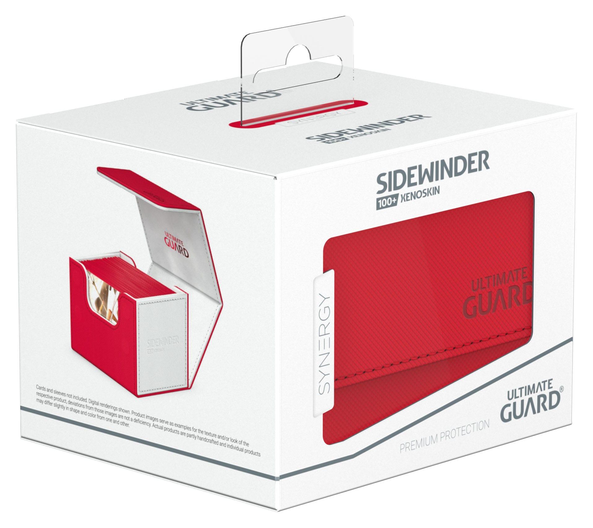 Produktbild Ultimate Guard Sidewinder 100+ XenoSkin SYNERGY Rot/Weiß 4 von 7