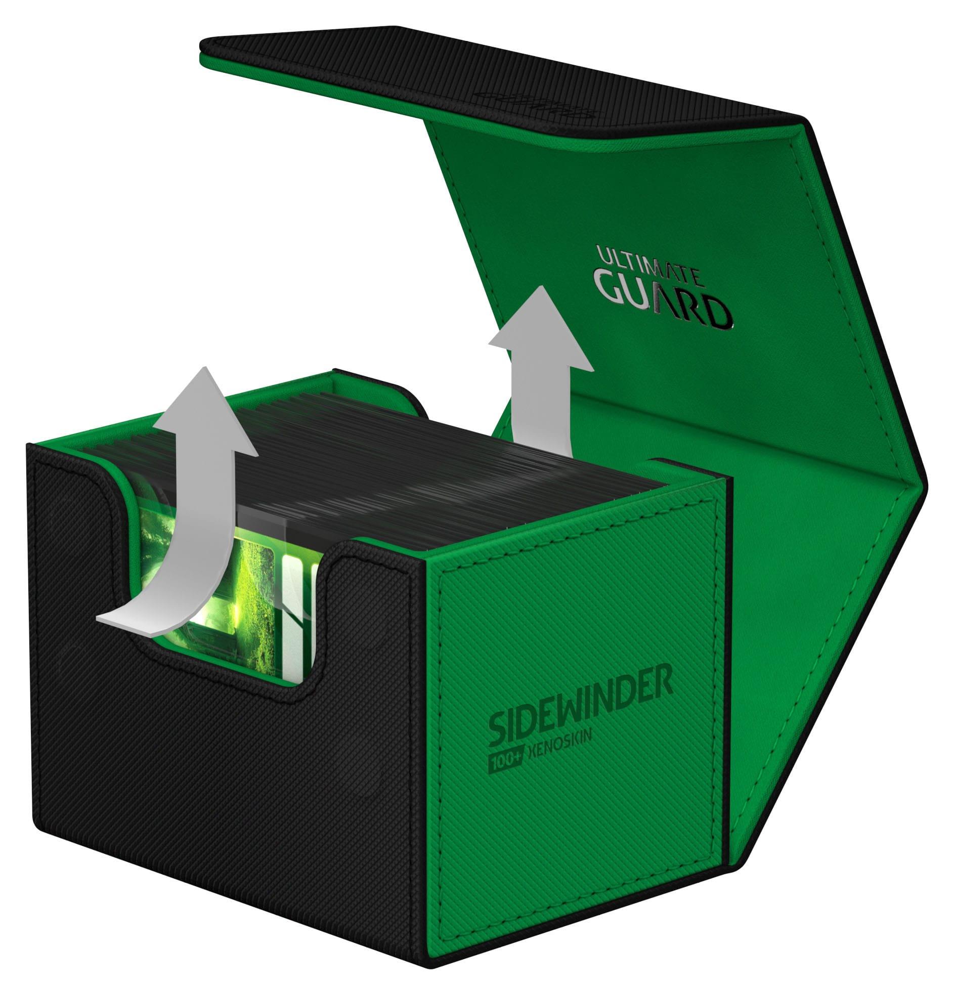 Produktbild Ultimate Guard Sidewinder 100+ XenoSkin SYNERGY Schwarz/Grün 5 von 7