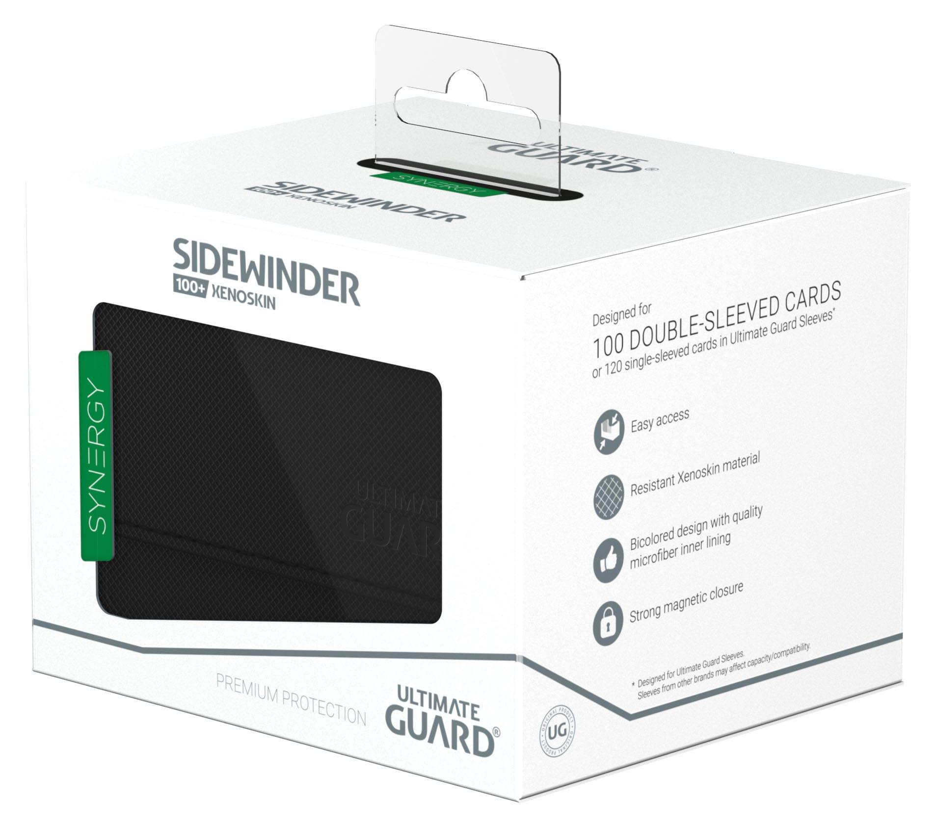 Produktbild Ultimate Guard Sidewinder 100+ XenoSkin SYNERGY Schwarz/Grün 3 von 7