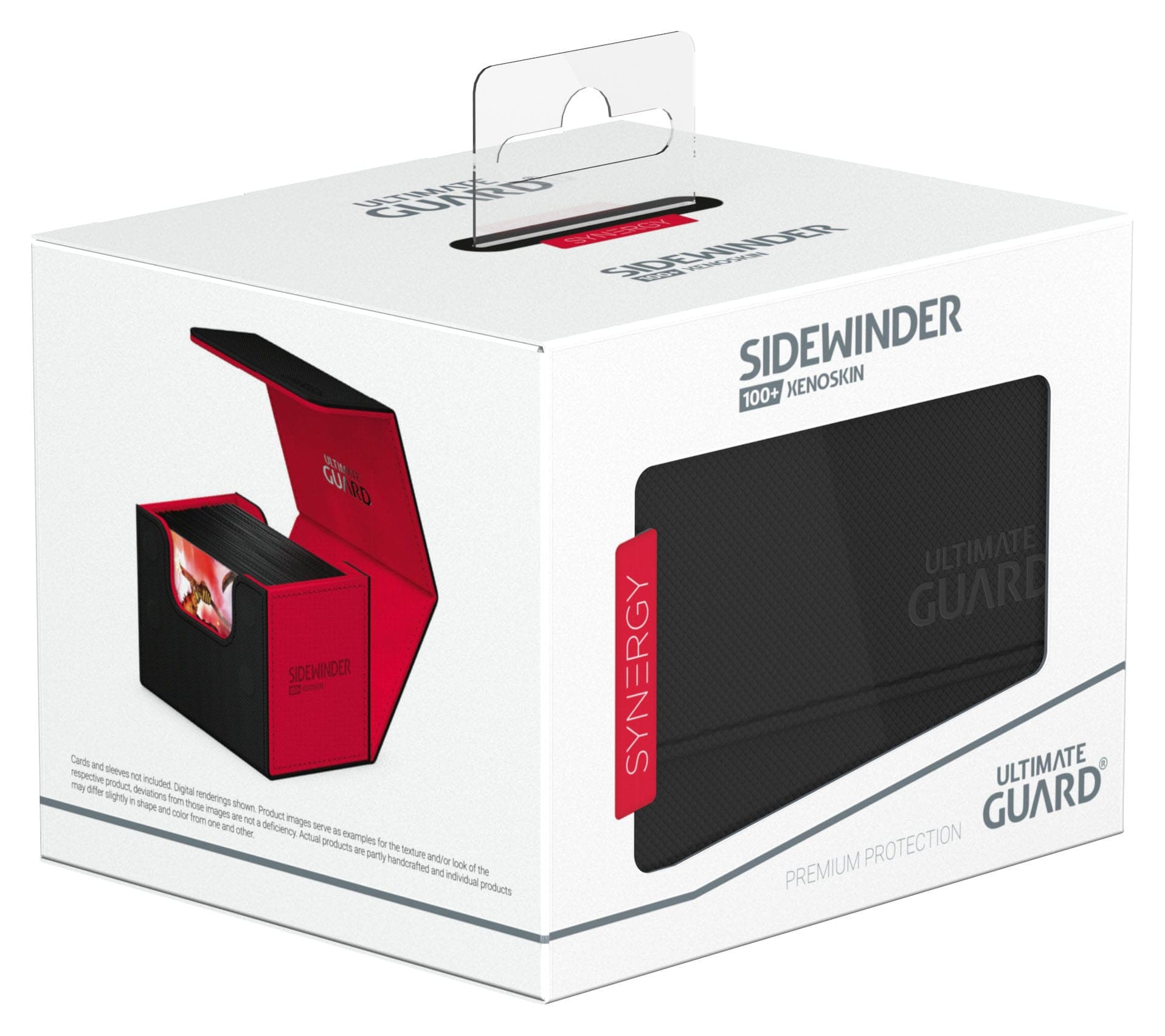 Produktbild Ultimate Guard Sidewinder 100+ XenoSkin SYNERGY Schwarz/Rot 3 von 7