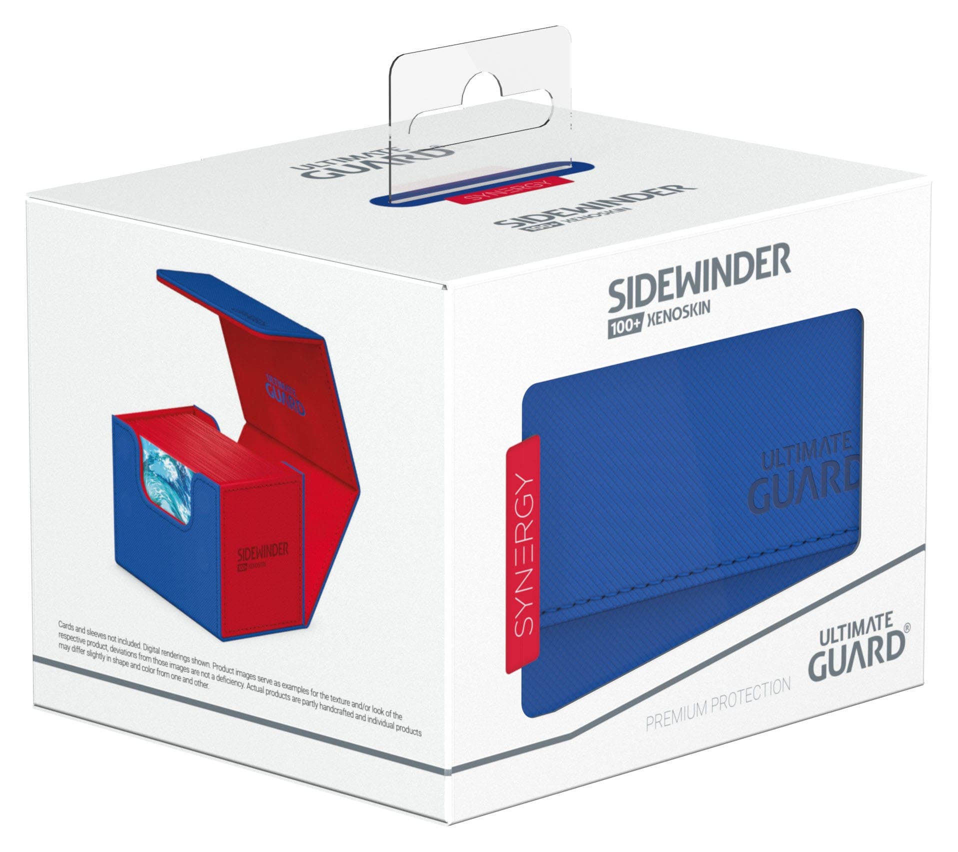 Produktbild Ultimate Guard Sidewinder 100+ XenoSkin SYNERGY Blau/Rot 4 von 7