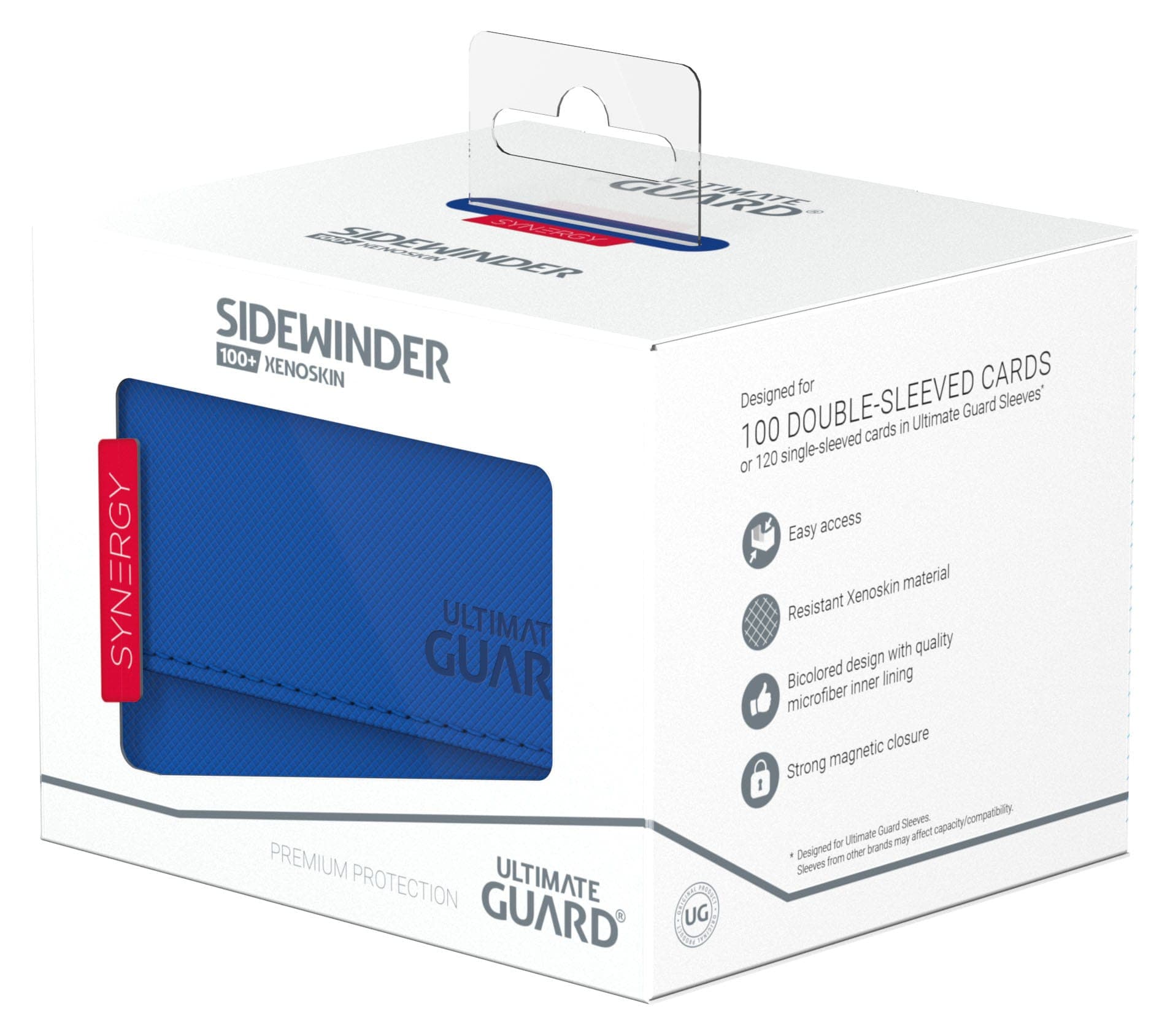 Produktbild Ultimate Guard Sidewinder 100+ XenoSkin SYNERGY Blau/Rot 3 von 7