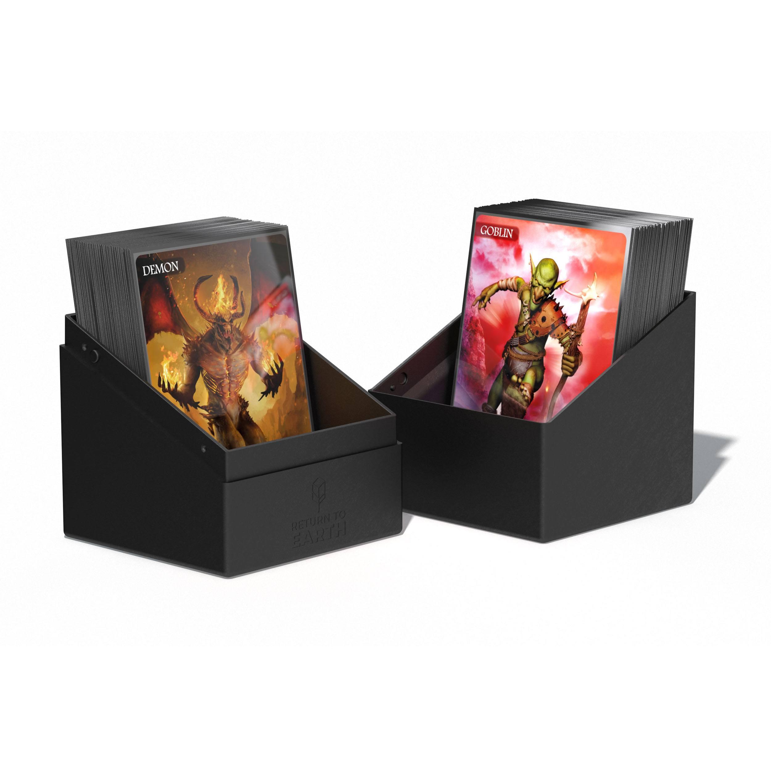 Produktbild Ultimate Guard Return To Earth Boulder Deck Case 100+ Standardgröße Schwarz 6 von 11