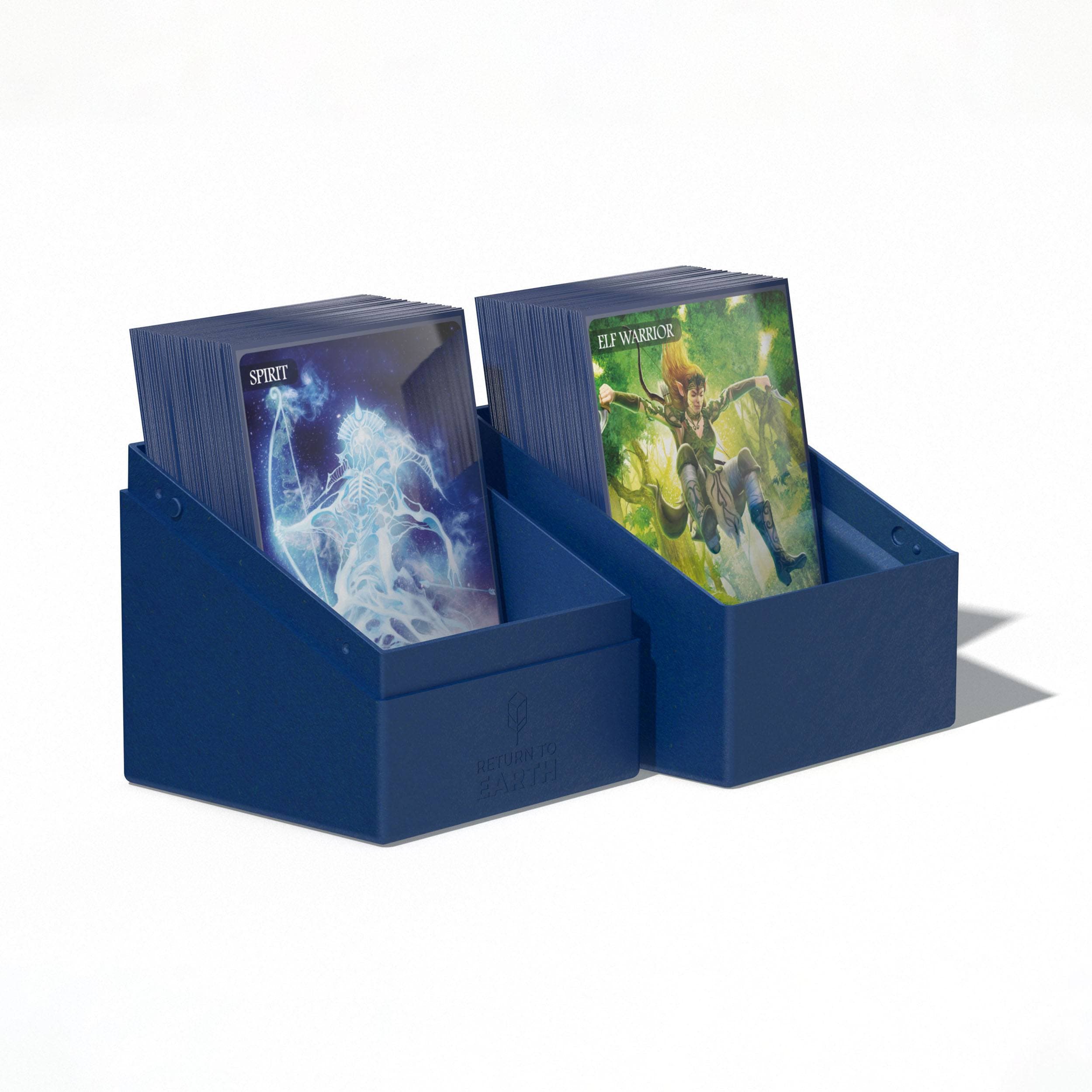 Produktbild Ultimate Guard Return To Earth Boulder Deck Case 100+ Standardgröße Blau 10 von 11