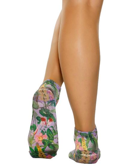 wigglesteps Damen Sneaker Socken Wild Forest