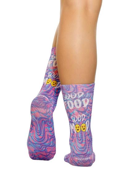 wigglesteps Damen Socken Good Food