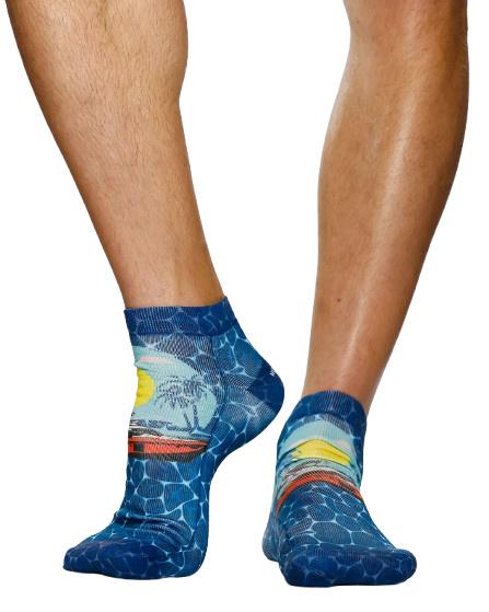 wigglesteps Herren Sneaker Socken Yachting