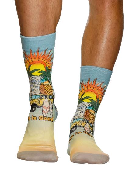 wigglesteps Herren Socken Life Is Good