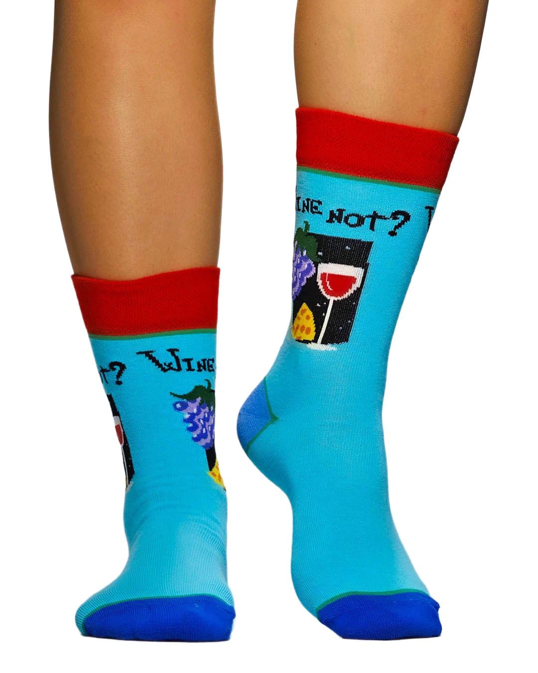 wigglesteps Unisex Socken Wine Not