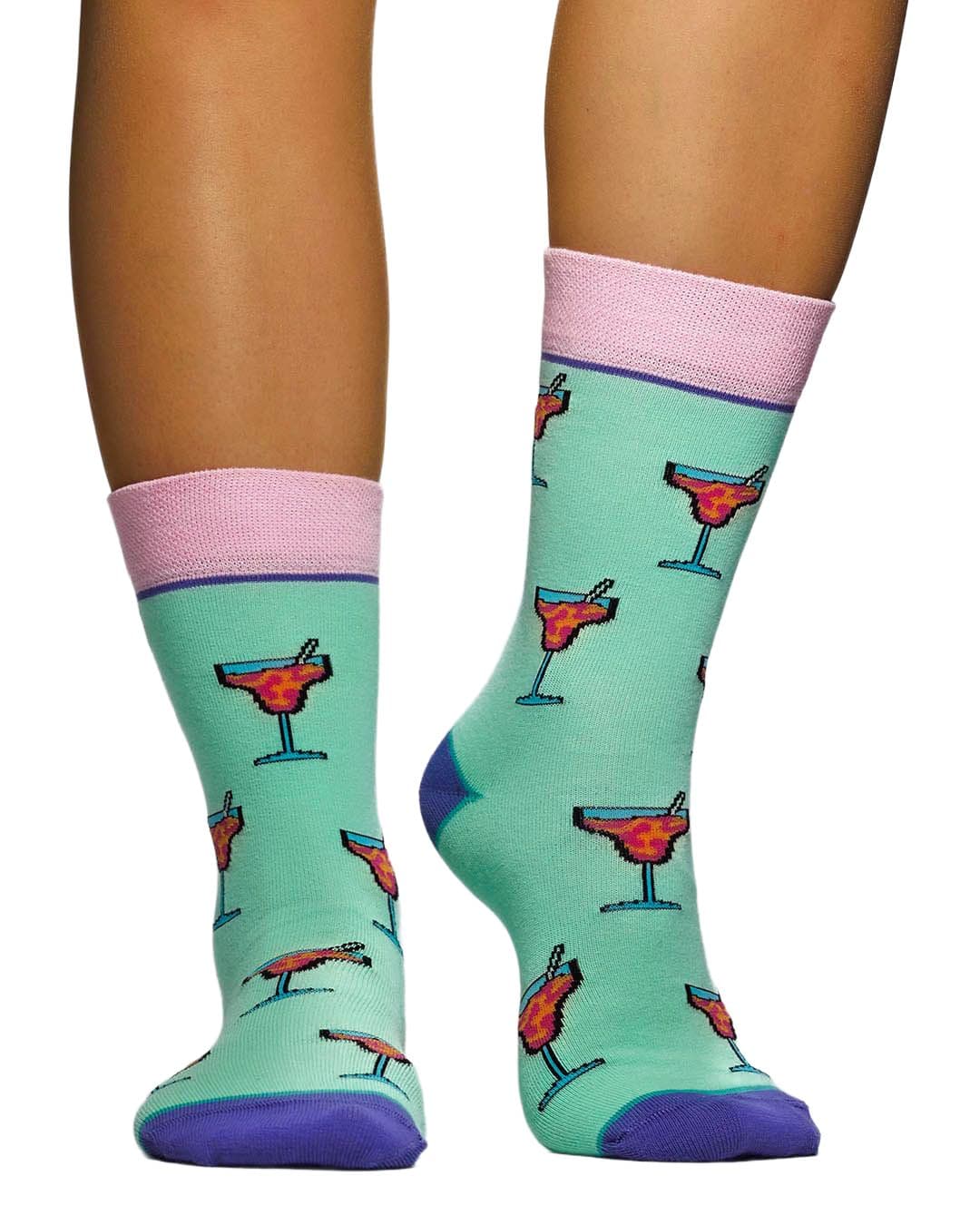wigglesteps Unisex Socken Pink Cocktail