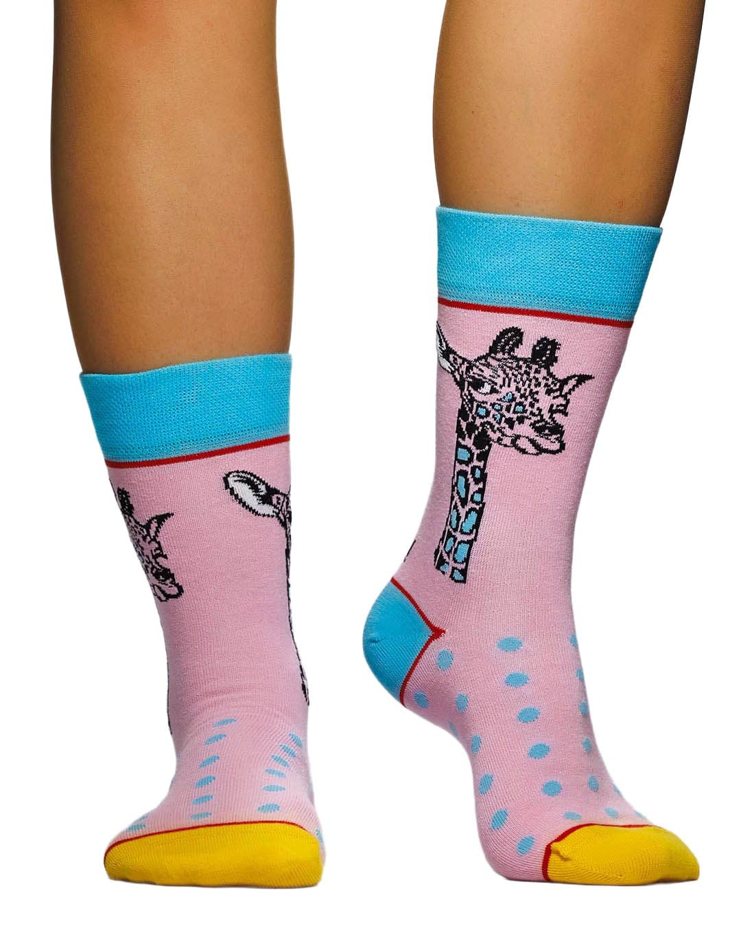 wigglesteps Unisex Socken Giraffe