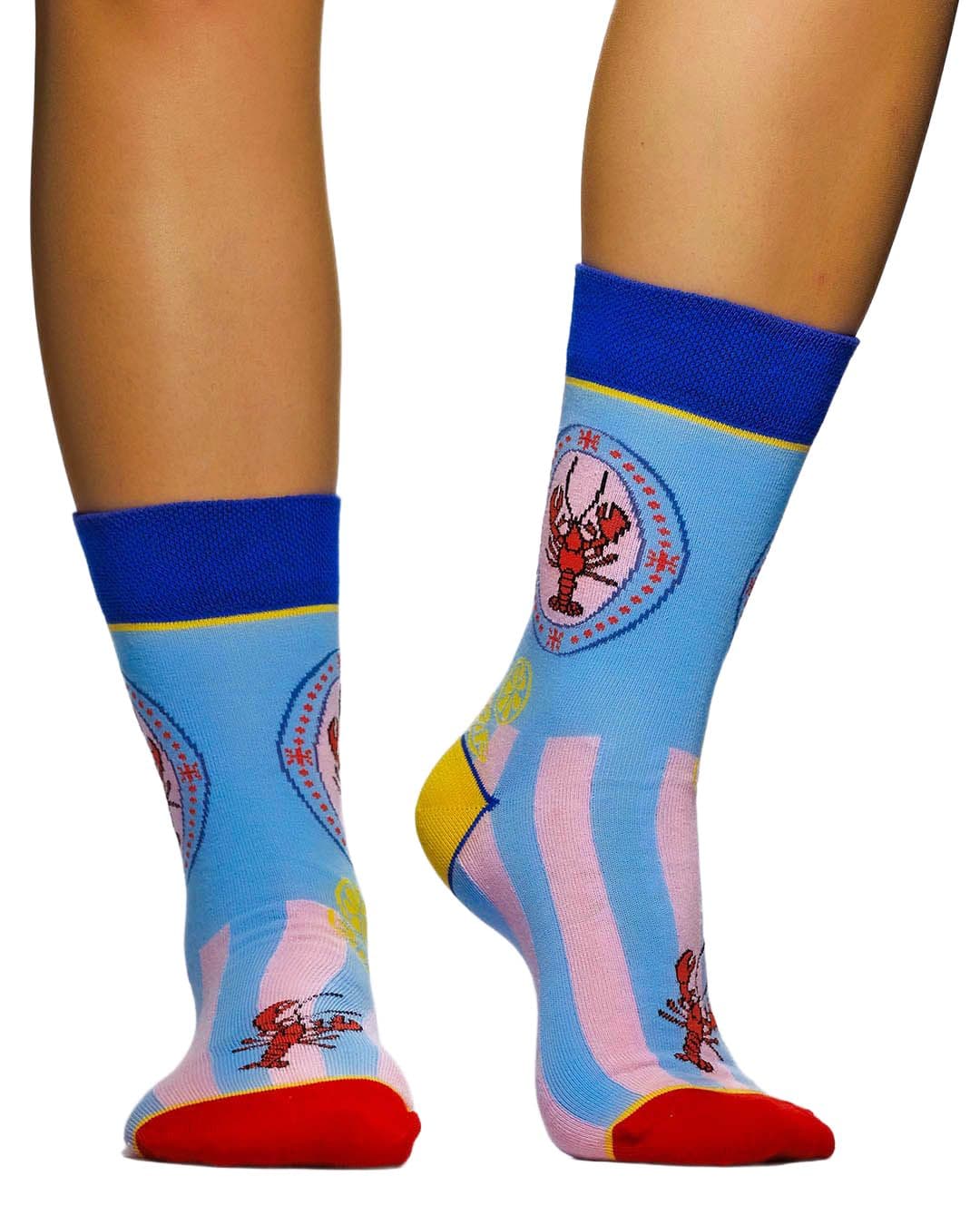 wigglesteps Unisex Socken Red Lobster