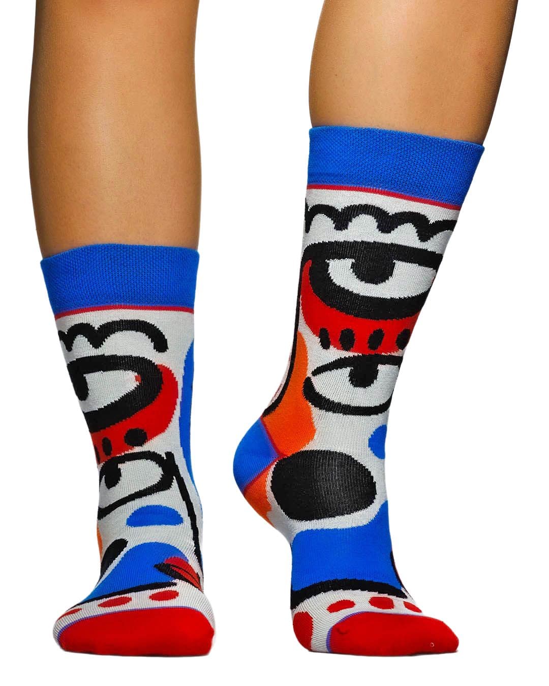 wigglesteps Unisex Socken Face II