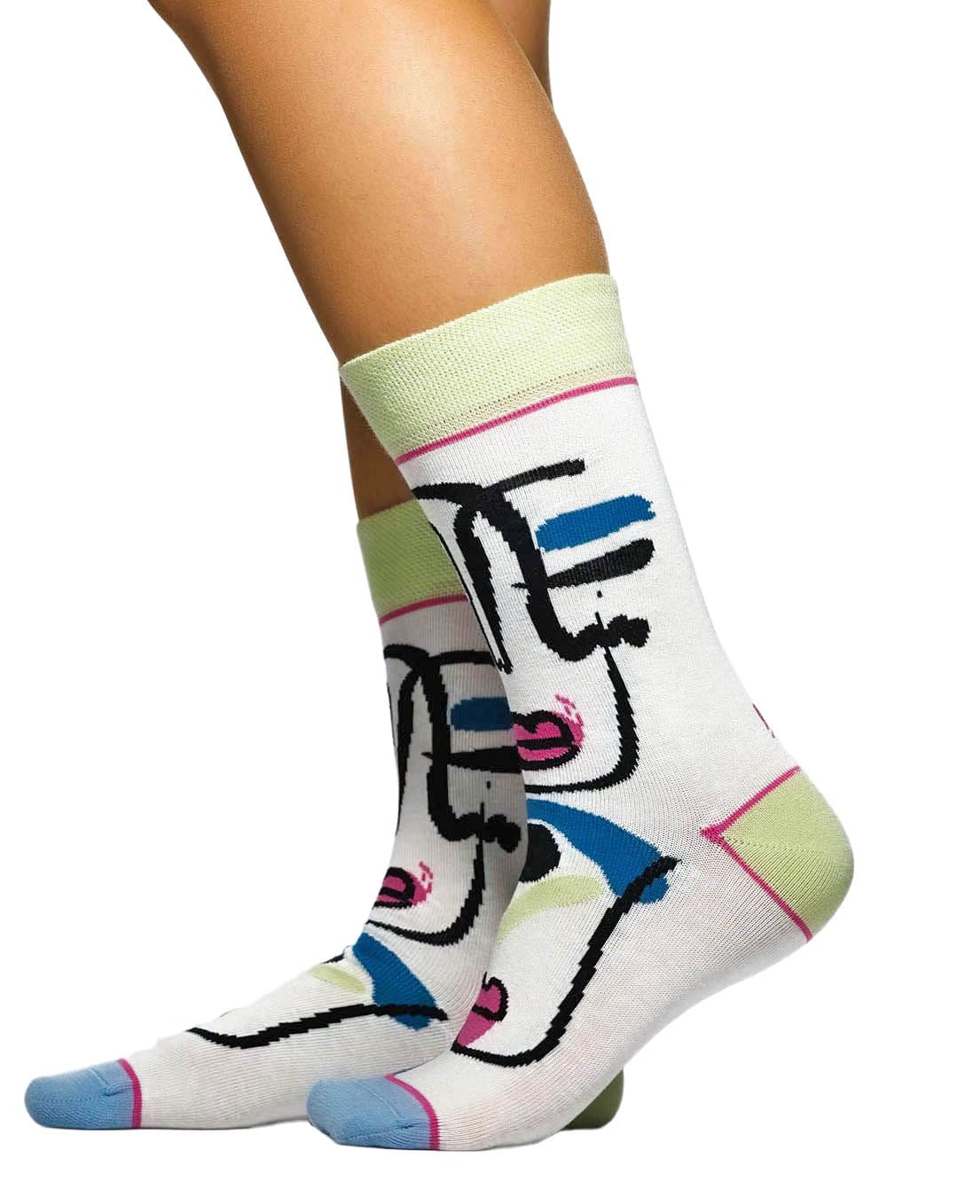 wigglesteps Unisex Socken Face IV