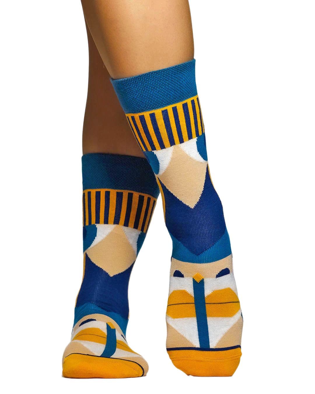 wigglesteps Unisex Socken Face V