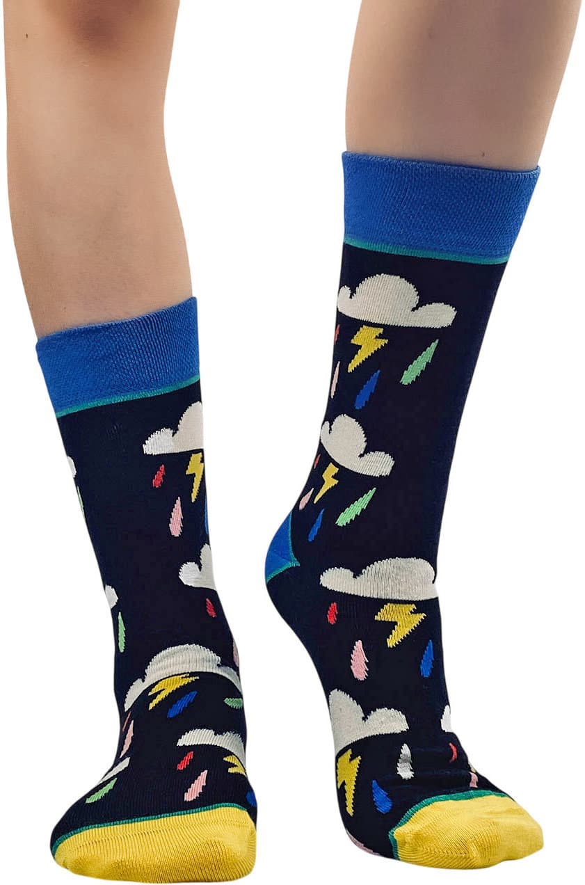wigglesteps Unisex Socken Rain