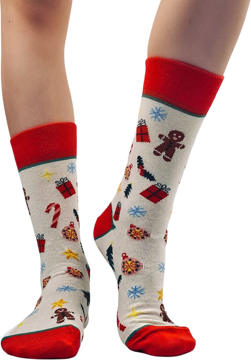 wigglesteps Unisex Socken Xmas Joiy V
