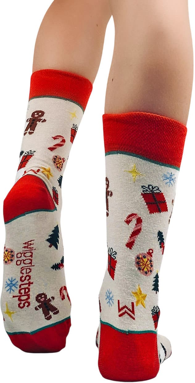 wigglesteps Unisex Socken Xmas Joiy V