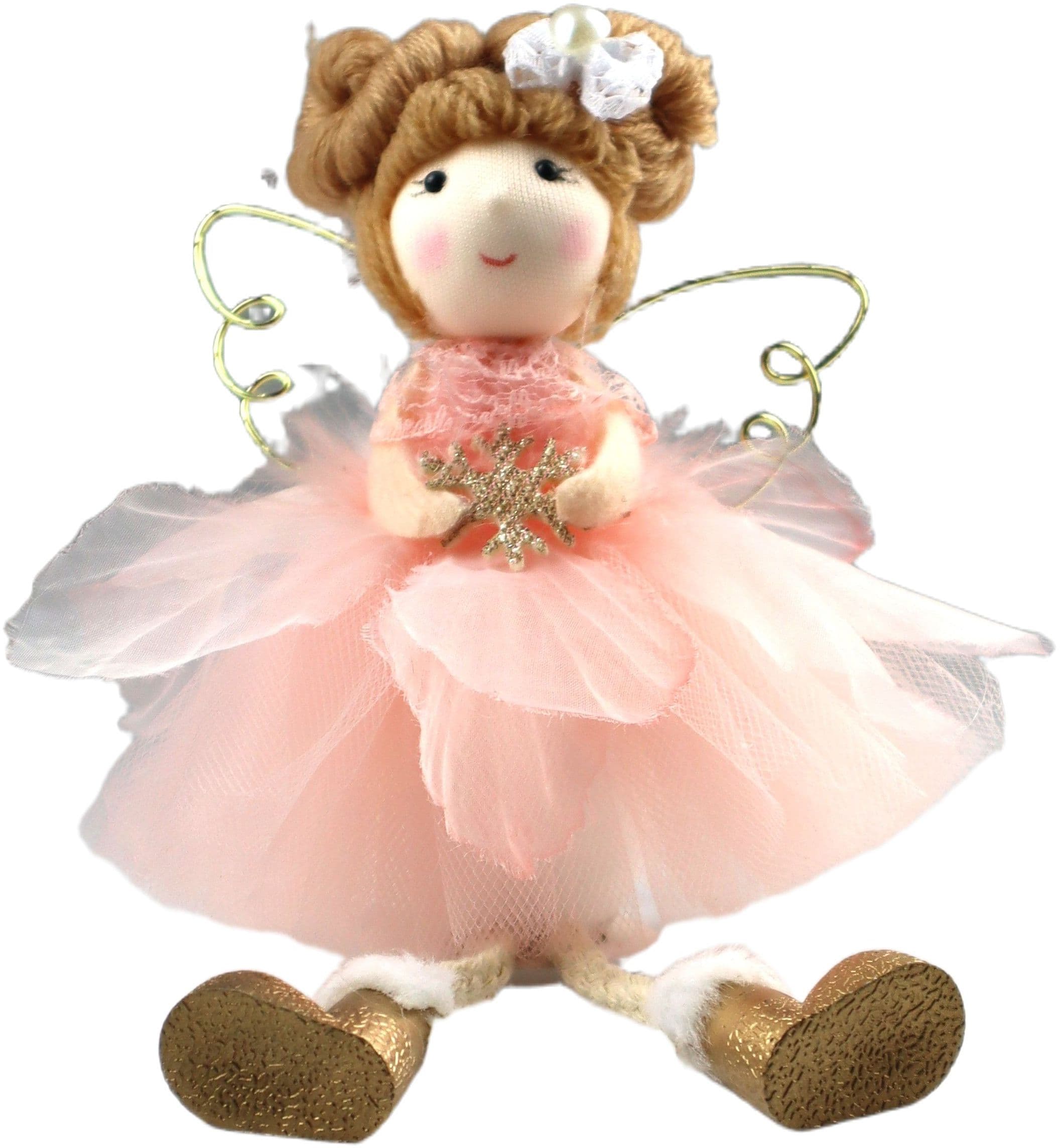AM Design Engel mit Schneeflocken-Design