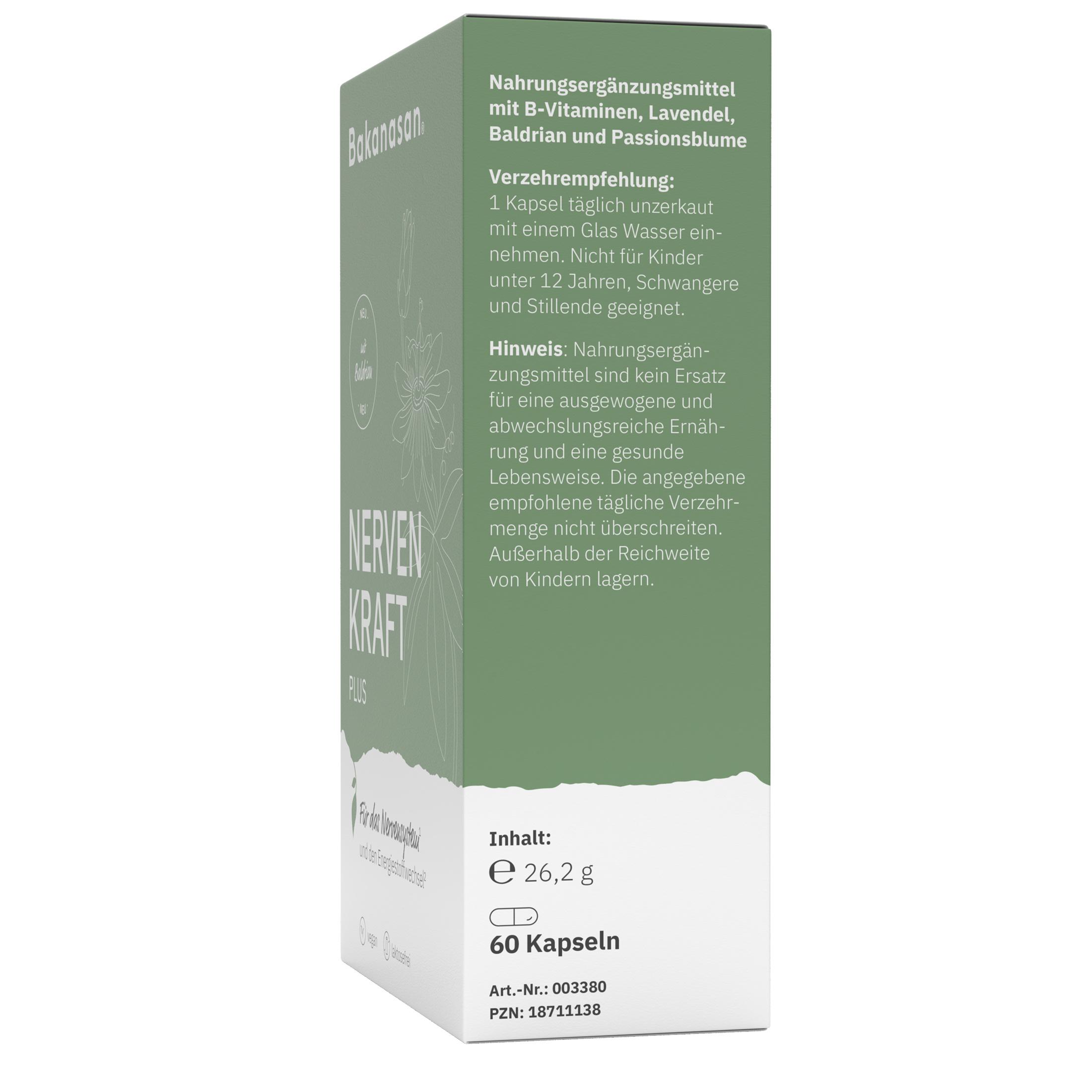 Produktbild BAKANASAN Nervenkraft Kapseln 6 von 6