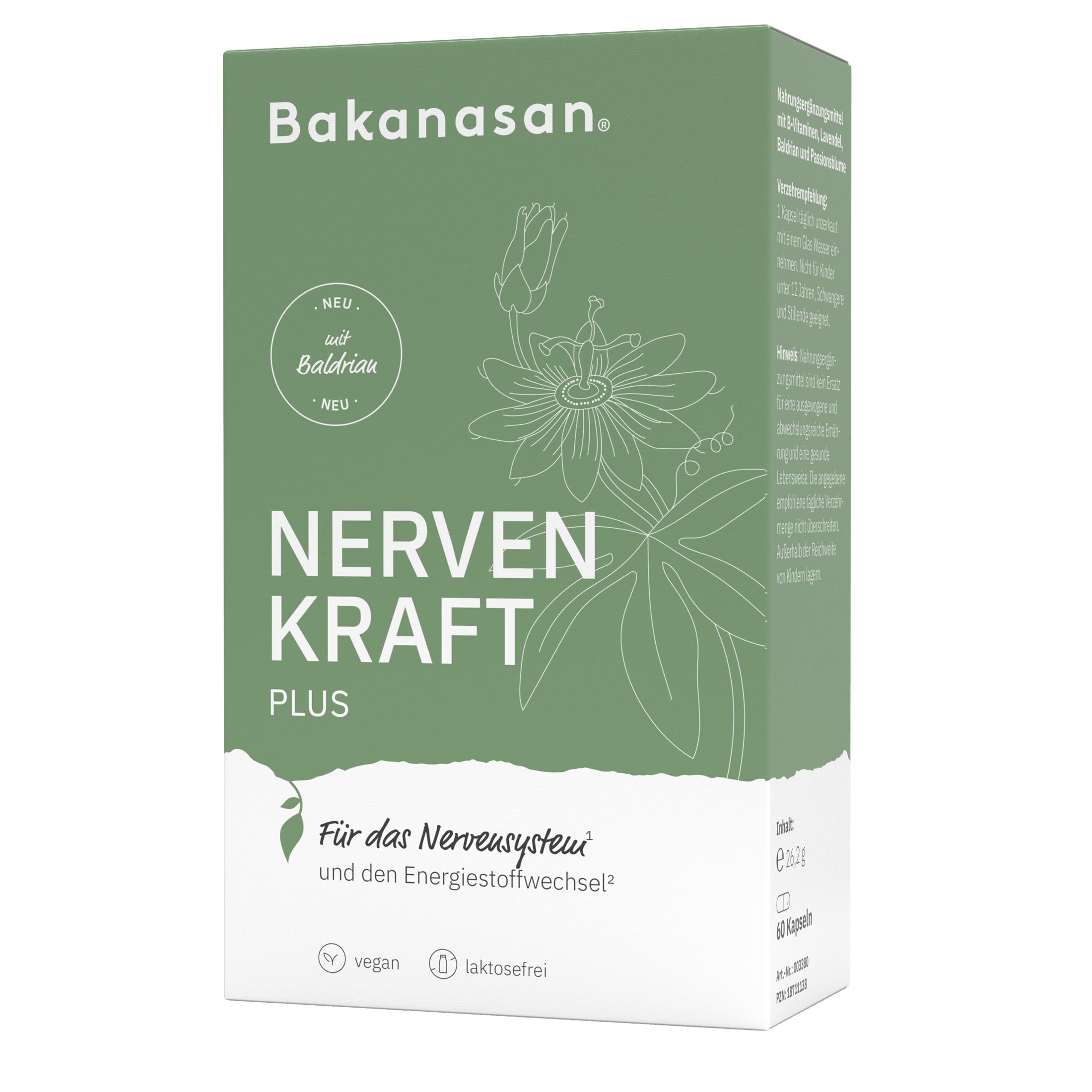 Produktbild BAKANASAN Nervenkraft Kapseln 2 von 6