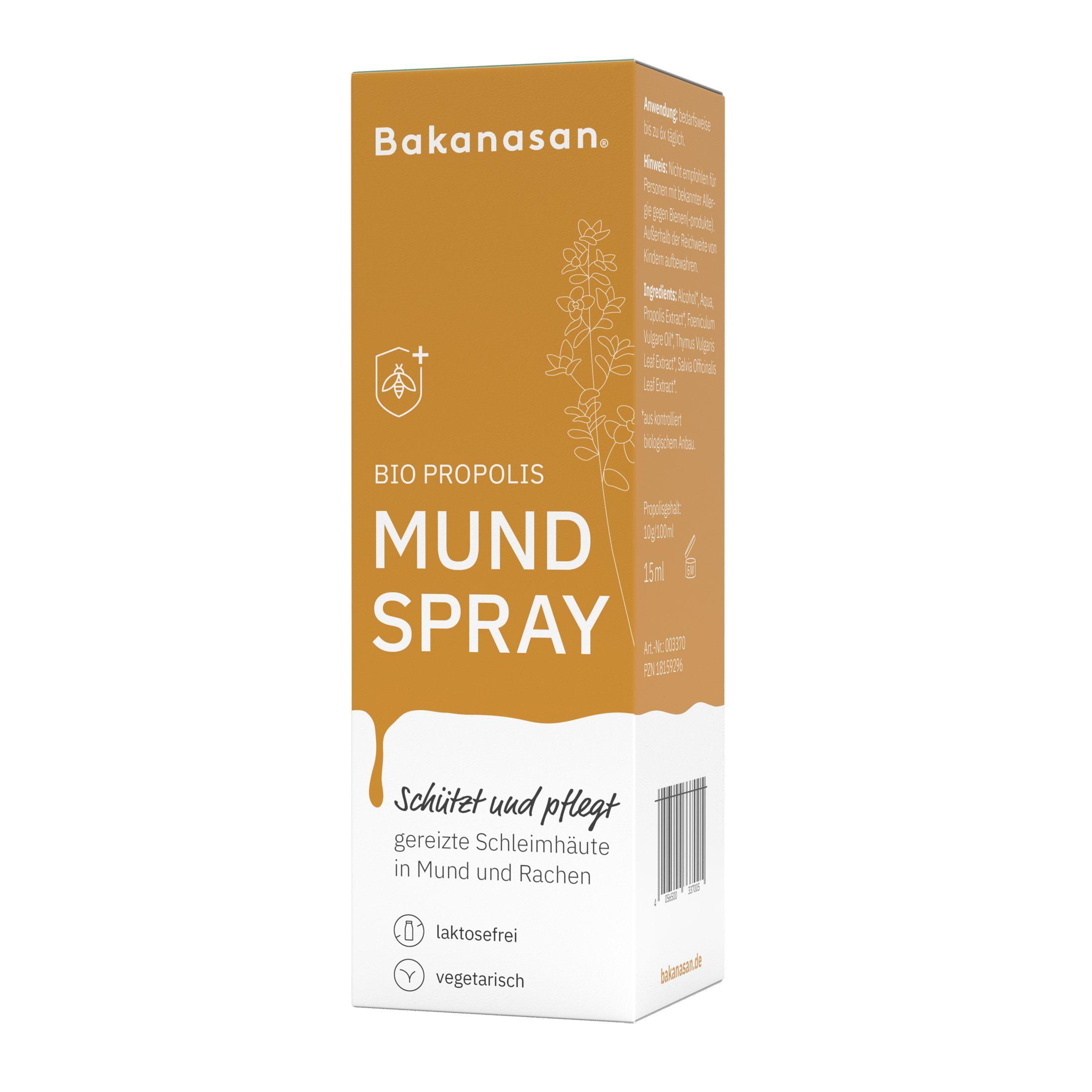 Produktbild BAKANASAN Bio Propolis Mundspray 3 von 6