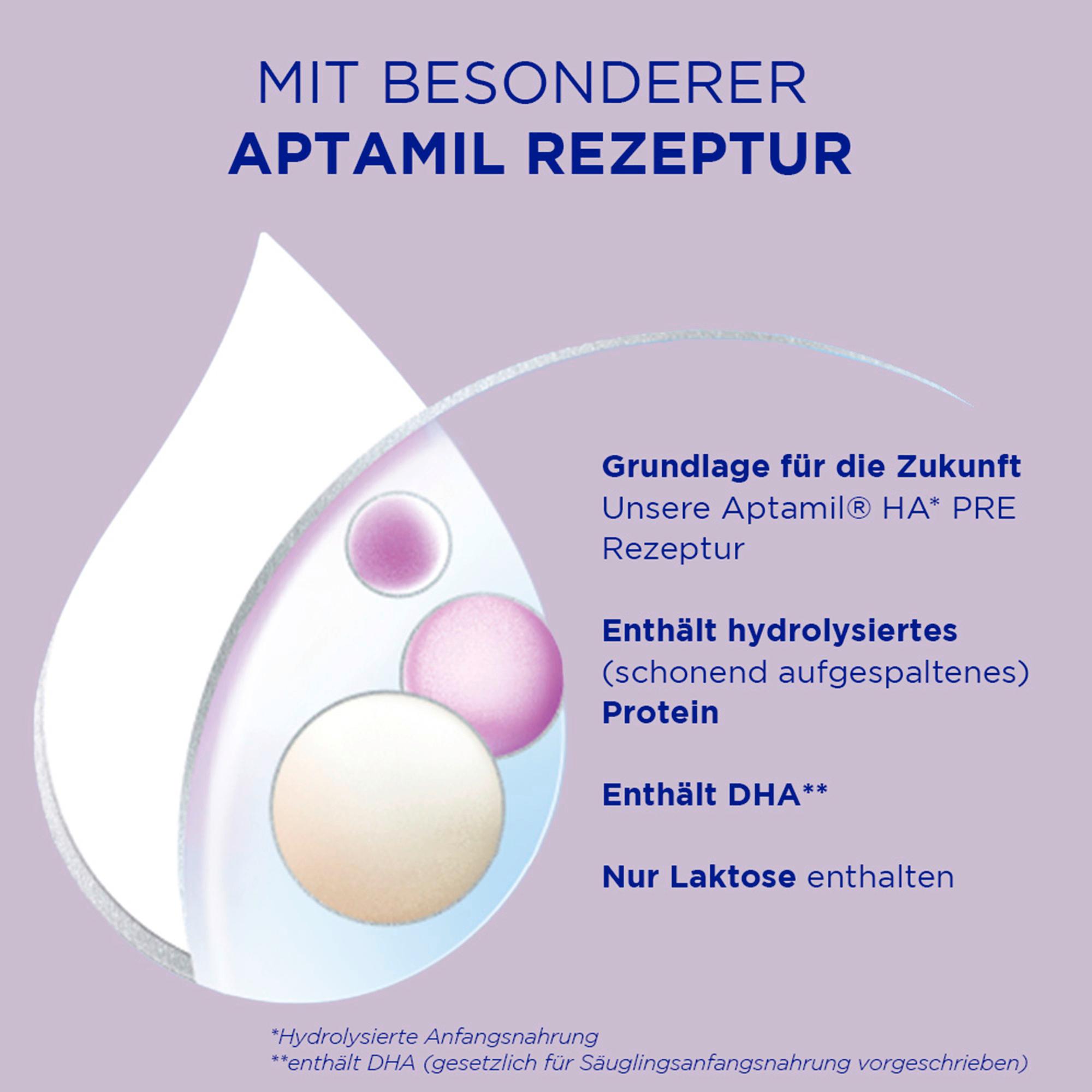 Produktbild Aptamil HA Pre Hydrolysierte Anfangsnahrung 5 von 12