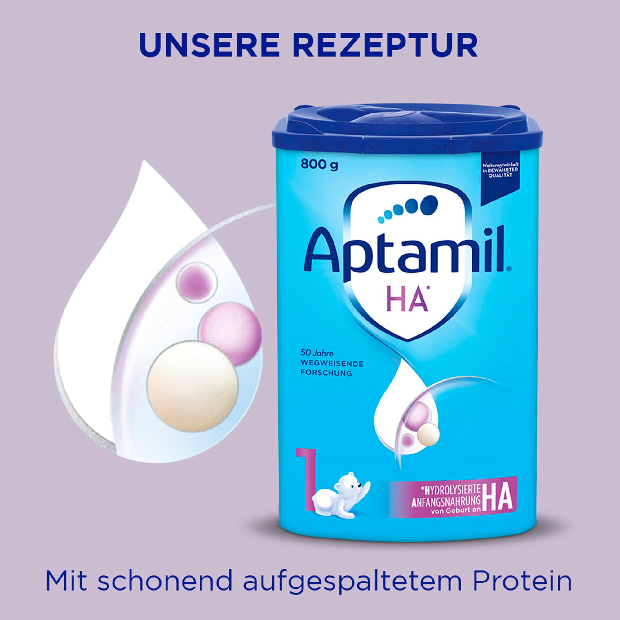 Produktbild Aptamil HA 1 Hydrolysierte Anfangsnahrung 4 von 12