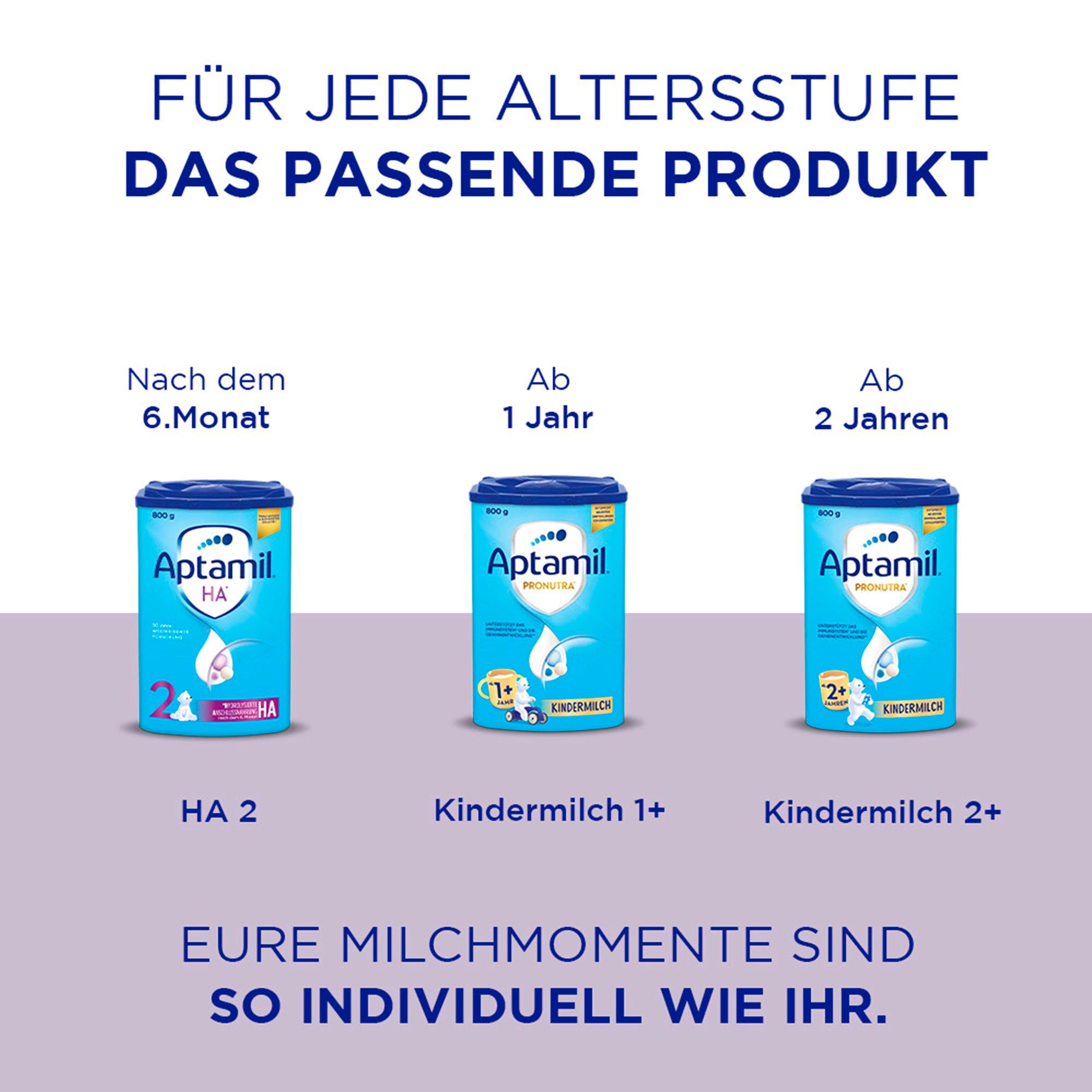 Produktbild Aptamil HA 1 Hydrolysierte Anfangsnahrung 6 von 12