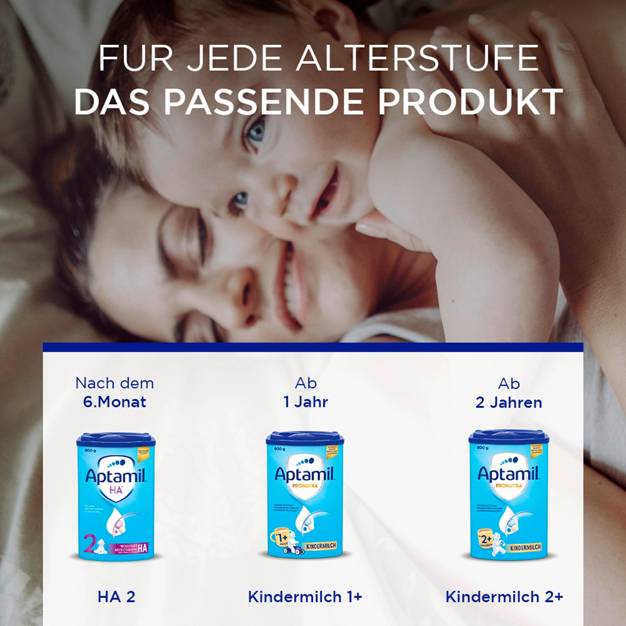 Produktbild Aptamil HA 2 Hydrolysierte Anschlussnahrung Folgenahrung 5 von 13