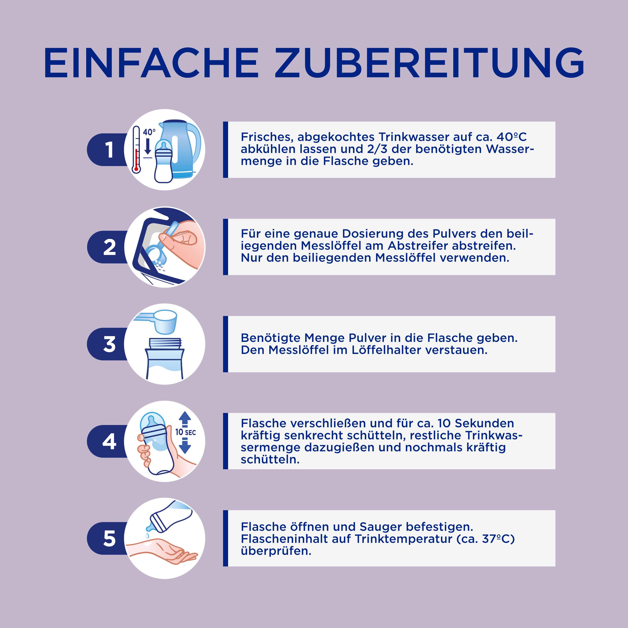 Produktbild Aptamil HA 2 Hydrolysierte Anschlussnahrung Folgenahrung 11 von 13