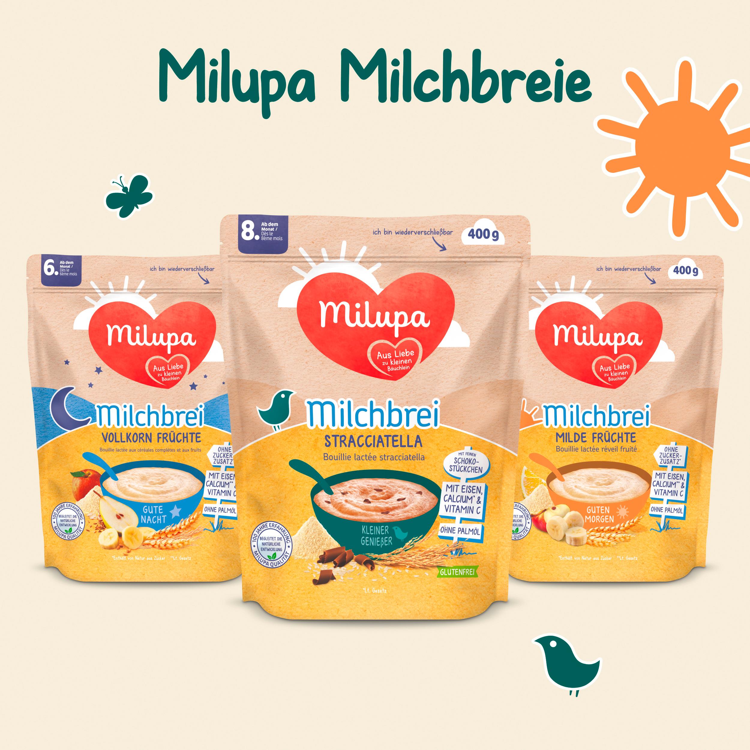 Produktbild MILUPA Milchbrei Stracciatella ab dem 8. Monat 2 von 6