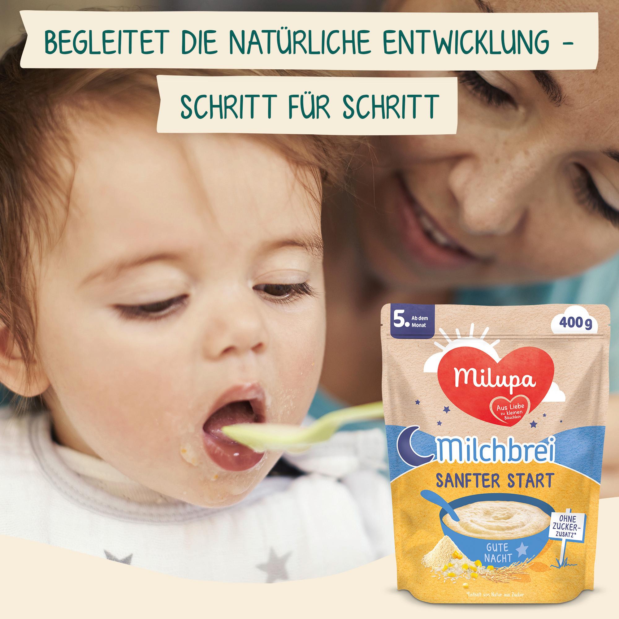 Produktbild MILUPA Milchbrei Sanfter Start Gute Nacht nach dem 4. Monat 6 von 9